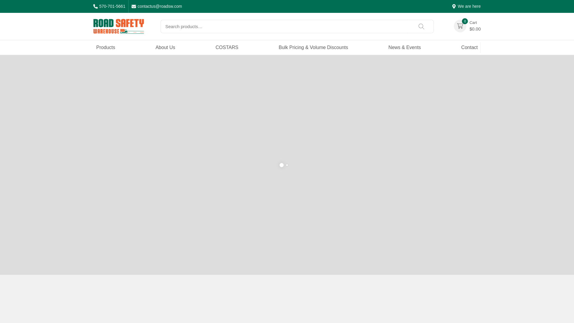 website screenshot of https://roadsafetywarehouseglobal.com