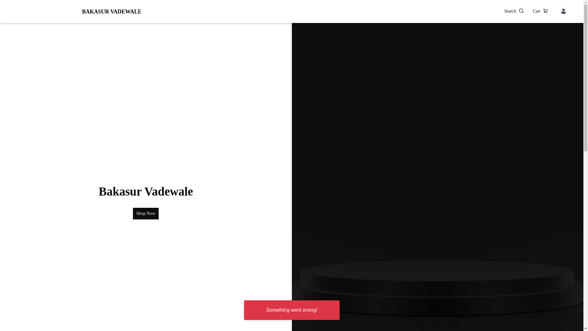 website screenshot of https://bakasurvadewale.co.in/