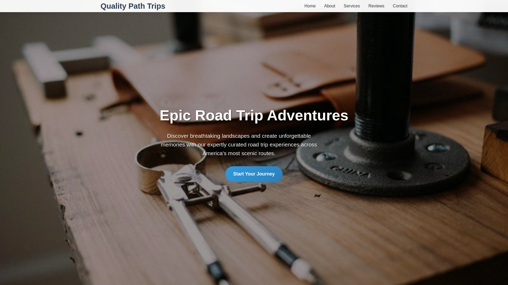 website screenshot of https://qualitypathtrips.qpon/