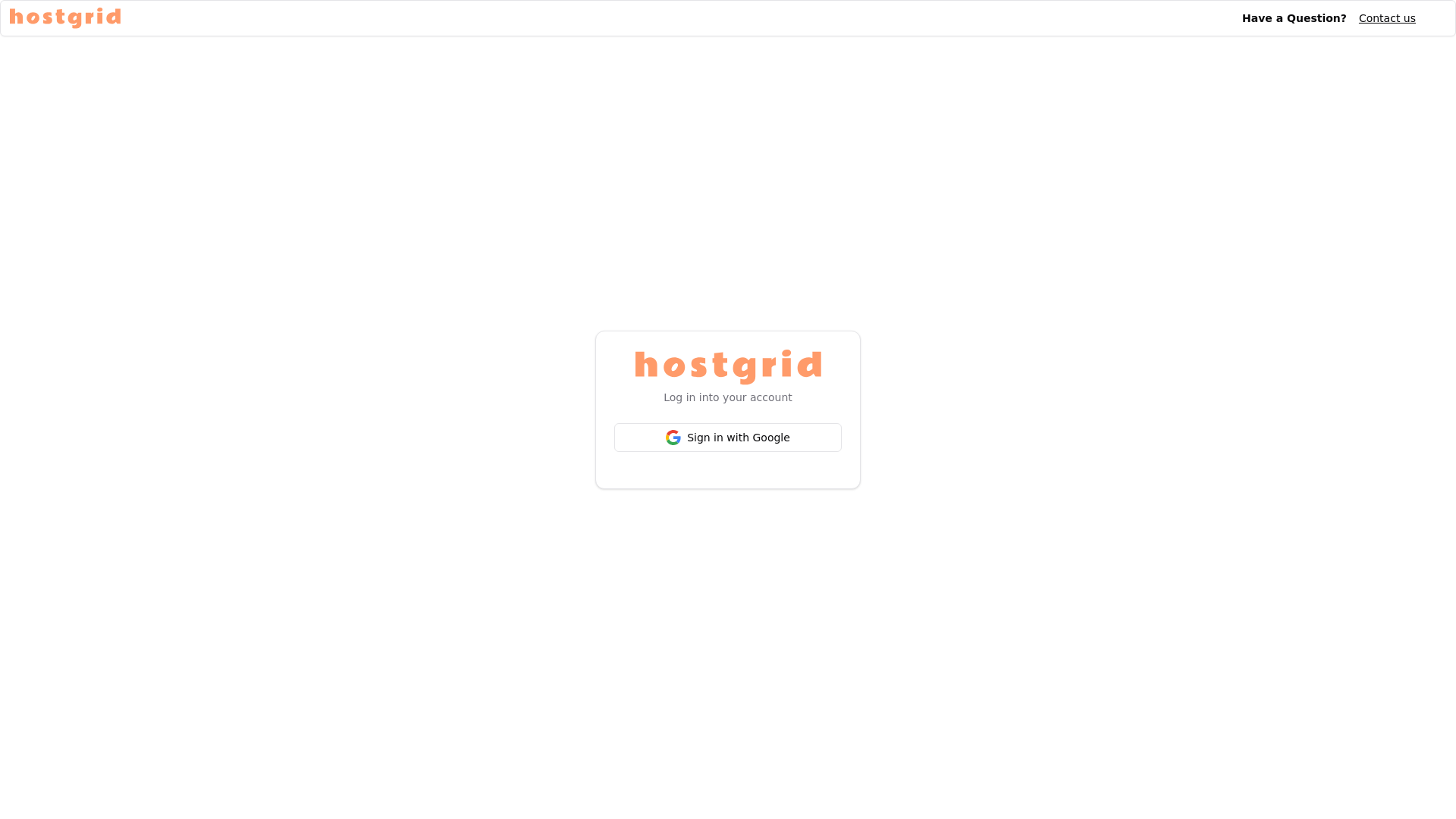 website screenshot of https://hostgrid-ui-prod.pages.dev/