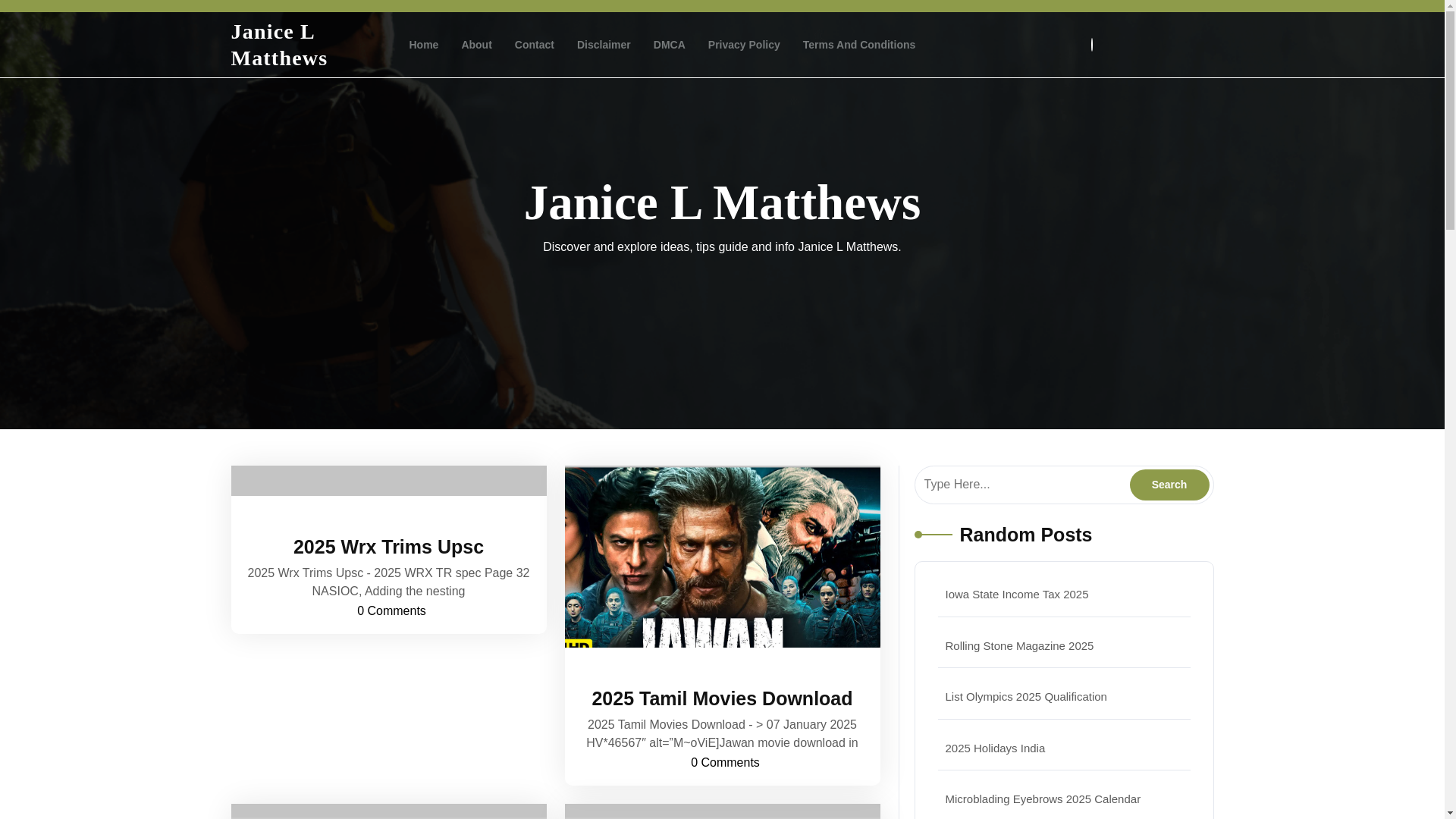 website screenshot of https://janicelmatthewsh.pages.dev/