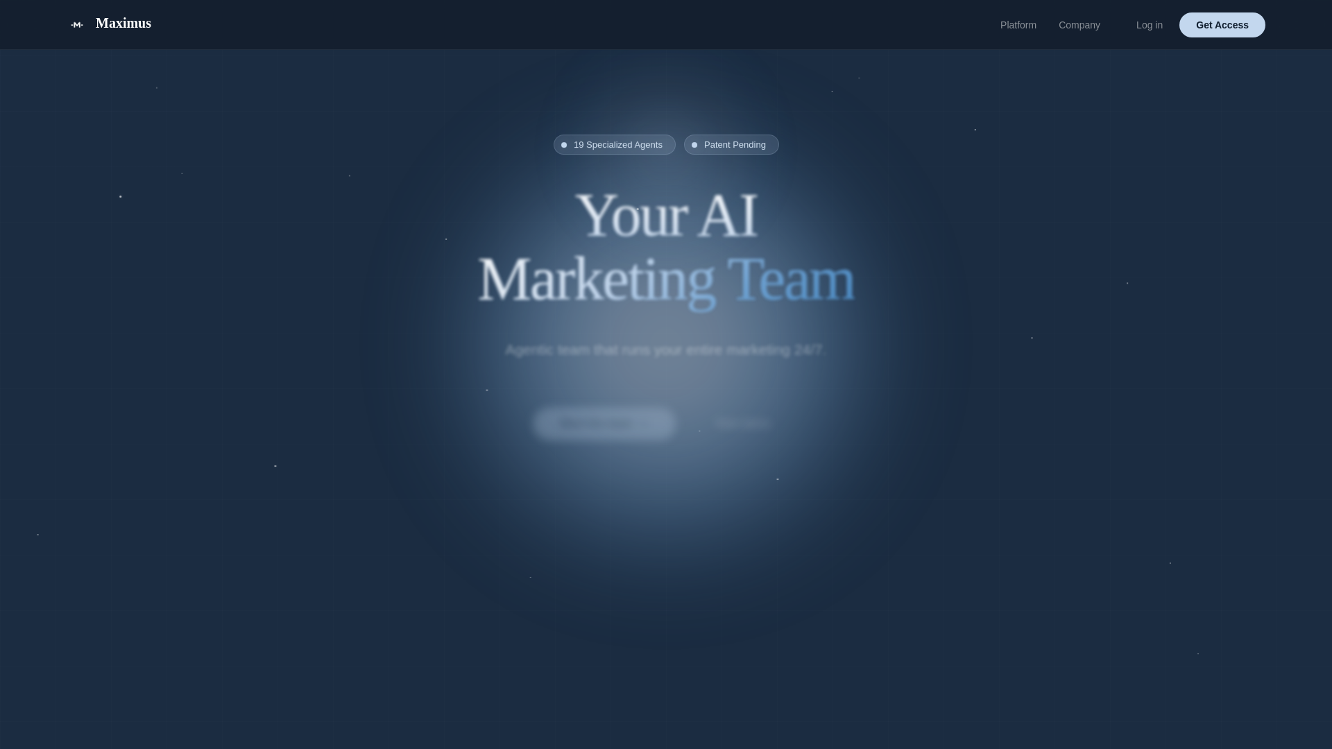 website screenshot of https://maximus-marketing.pages.dev/