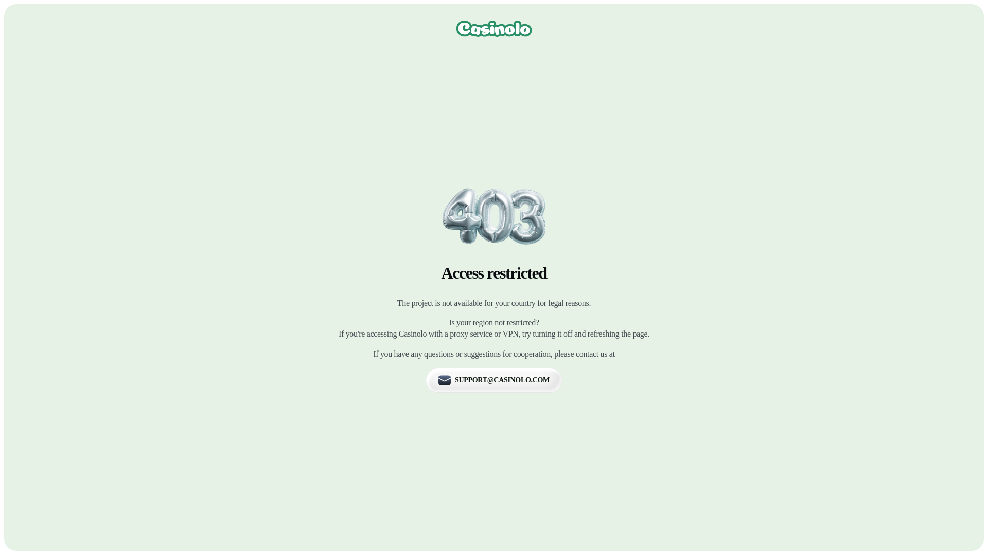 website screenshot of https://casinolo-7213.com/