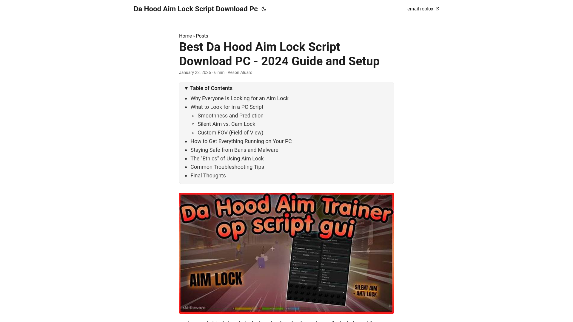 website screenshot of https://dahoodaimlockscriptdownloadpc.pages.dev/