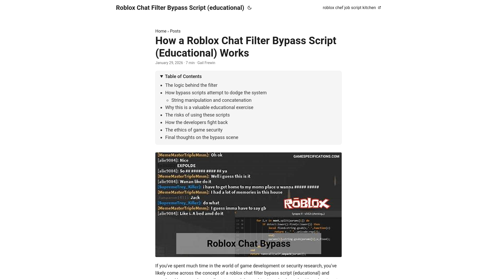 website screenshot of https://roblox-chat-filter-bypass-script-educational.pages.dev/