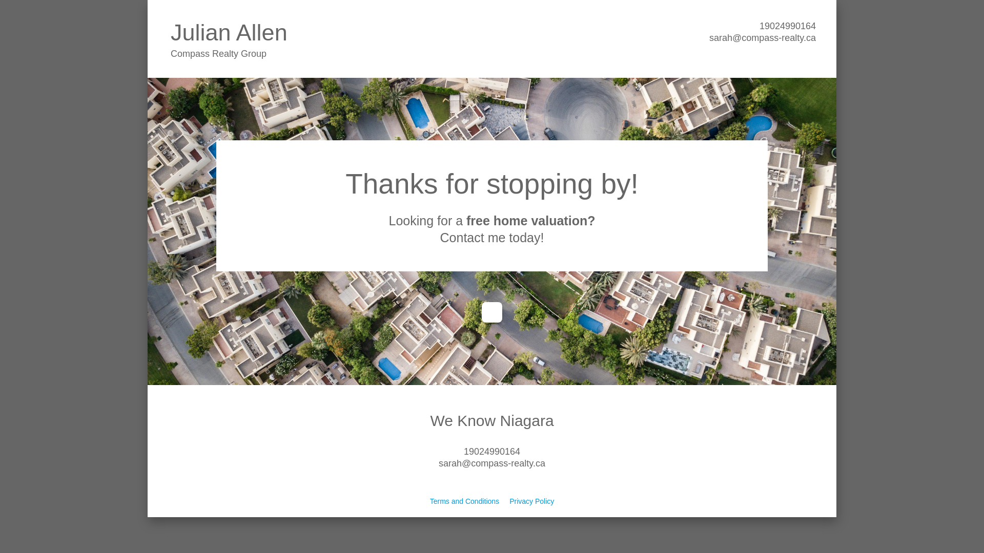 website screenshot of https://movemeto-niagara.com/