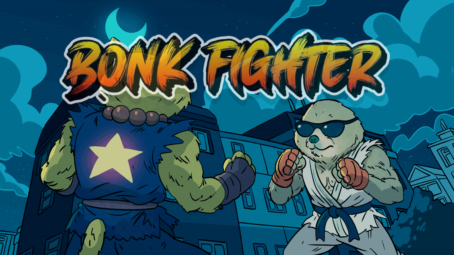 website screenshot of https://bonkfighter.xyz/