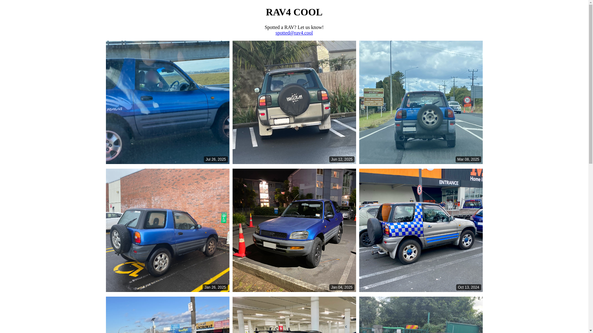 website screenshot of https://rav4cool.pages.dev/