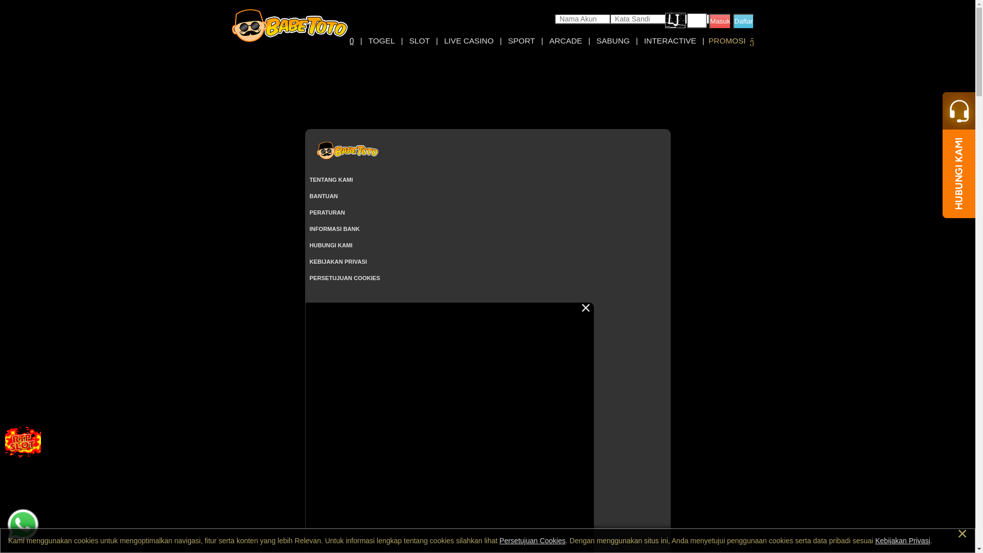 website screenshot of https://babefans.live/