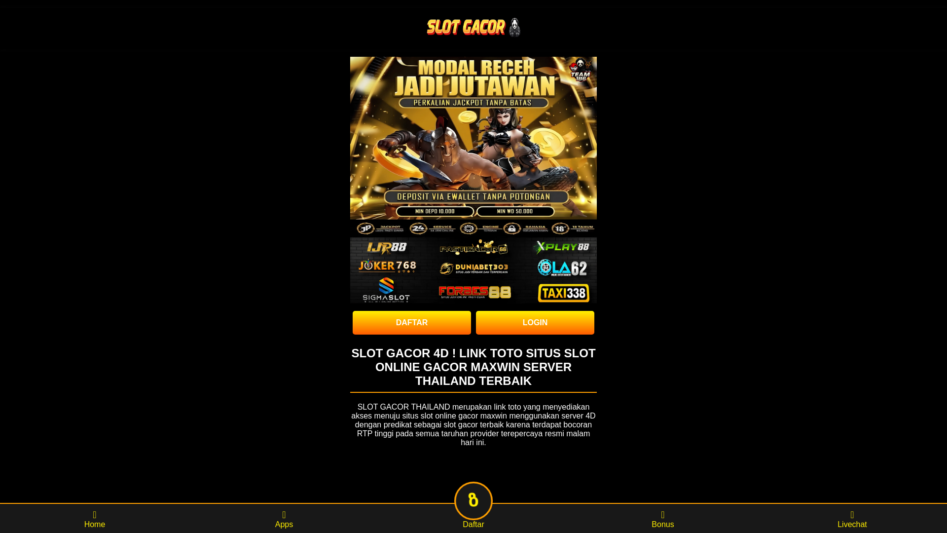 website screenshot of https://spesialist-malam-weekendd.pages.dev/
