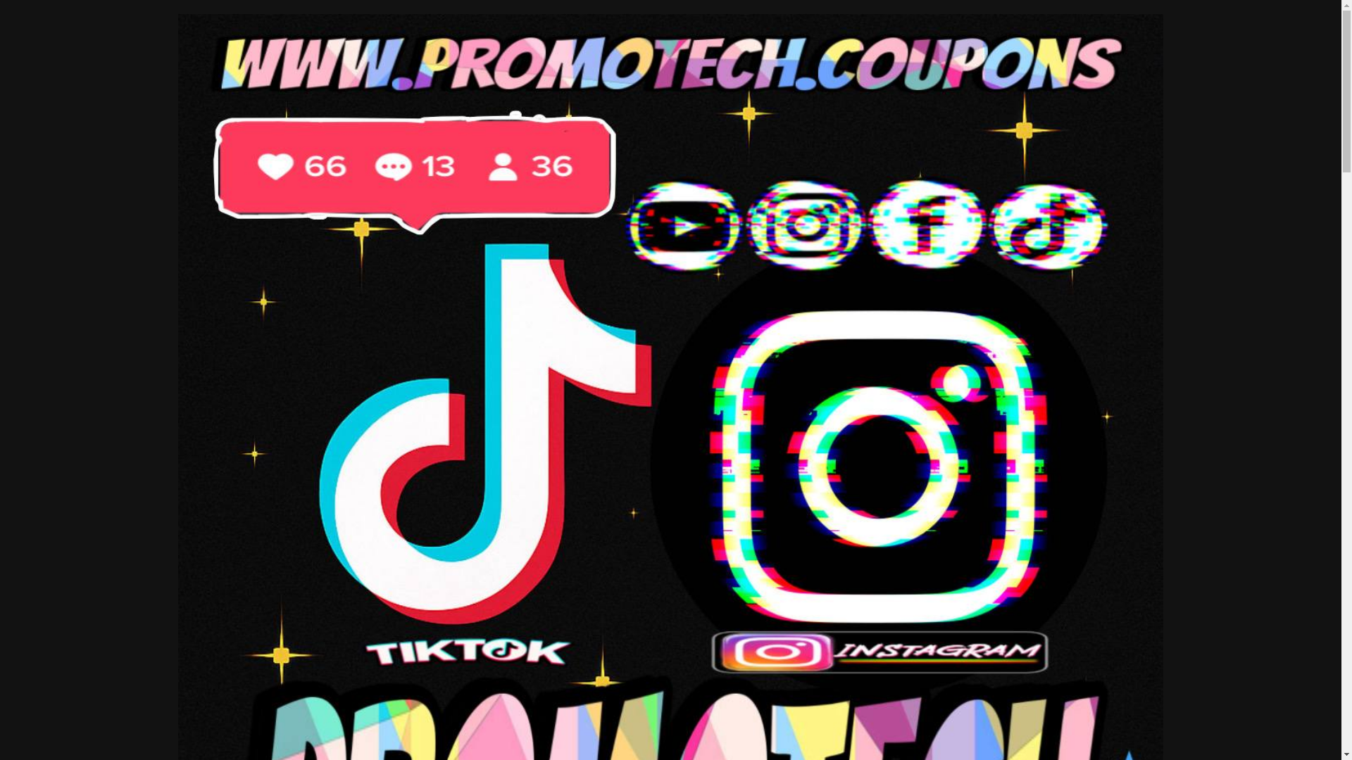 website screenshot of https://promotech.coupons/