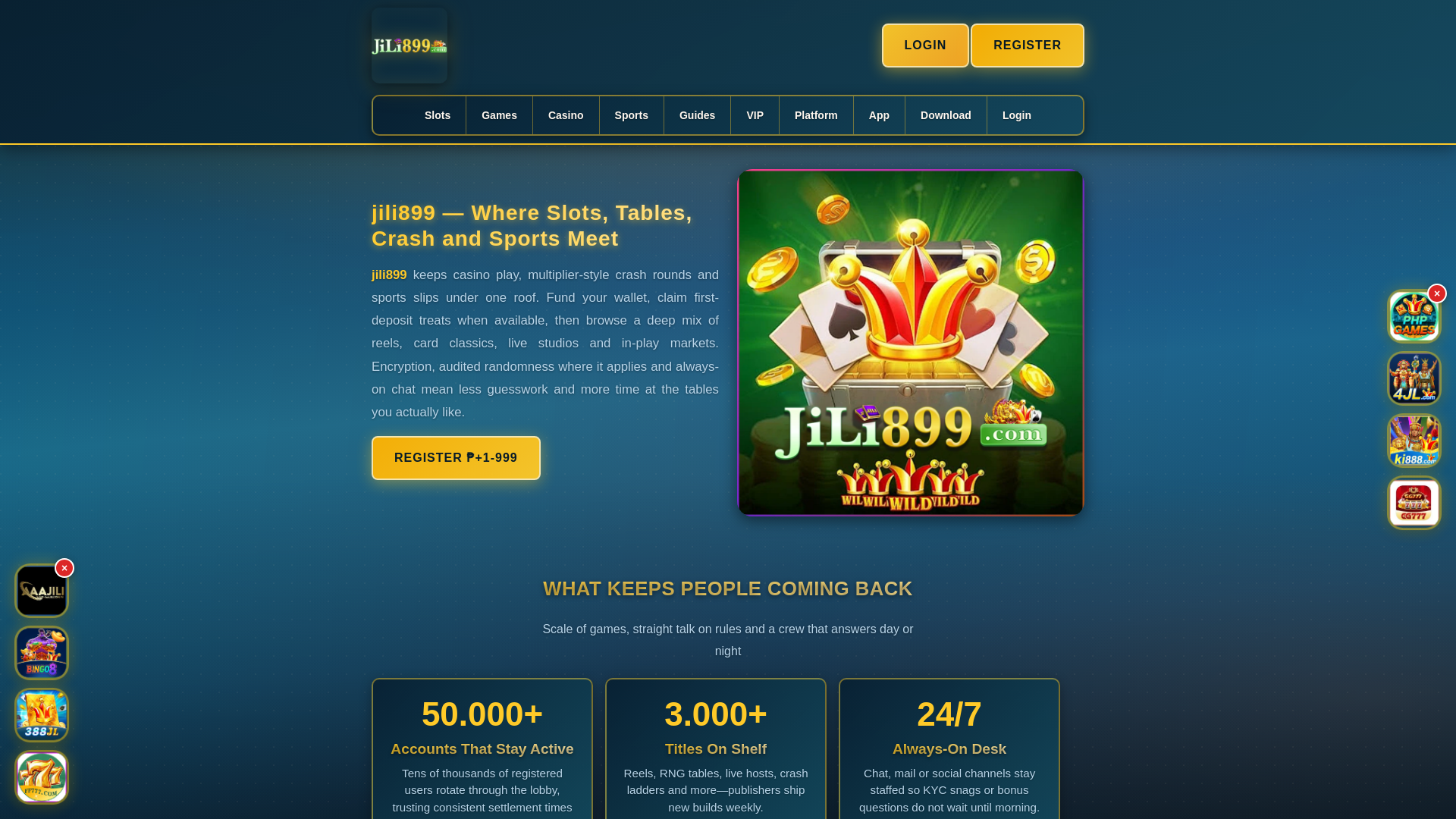 website screenshot of https://jili899tatlo.com