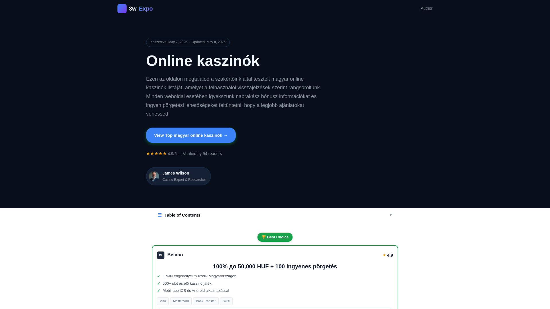 website screenshot of https://3w-expo-com.pages.dev/