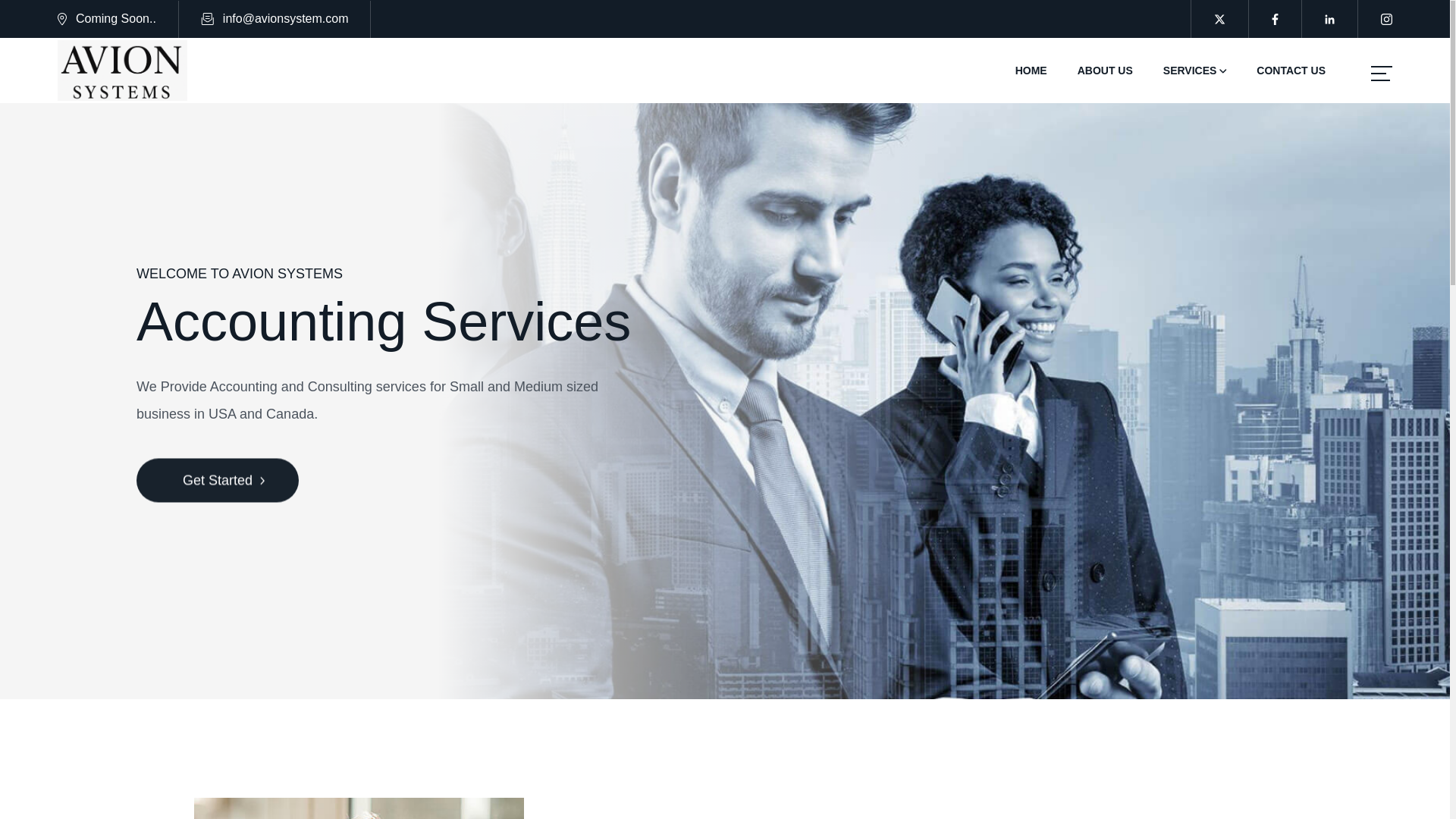 website screenshot of https://avionsystems.net/
