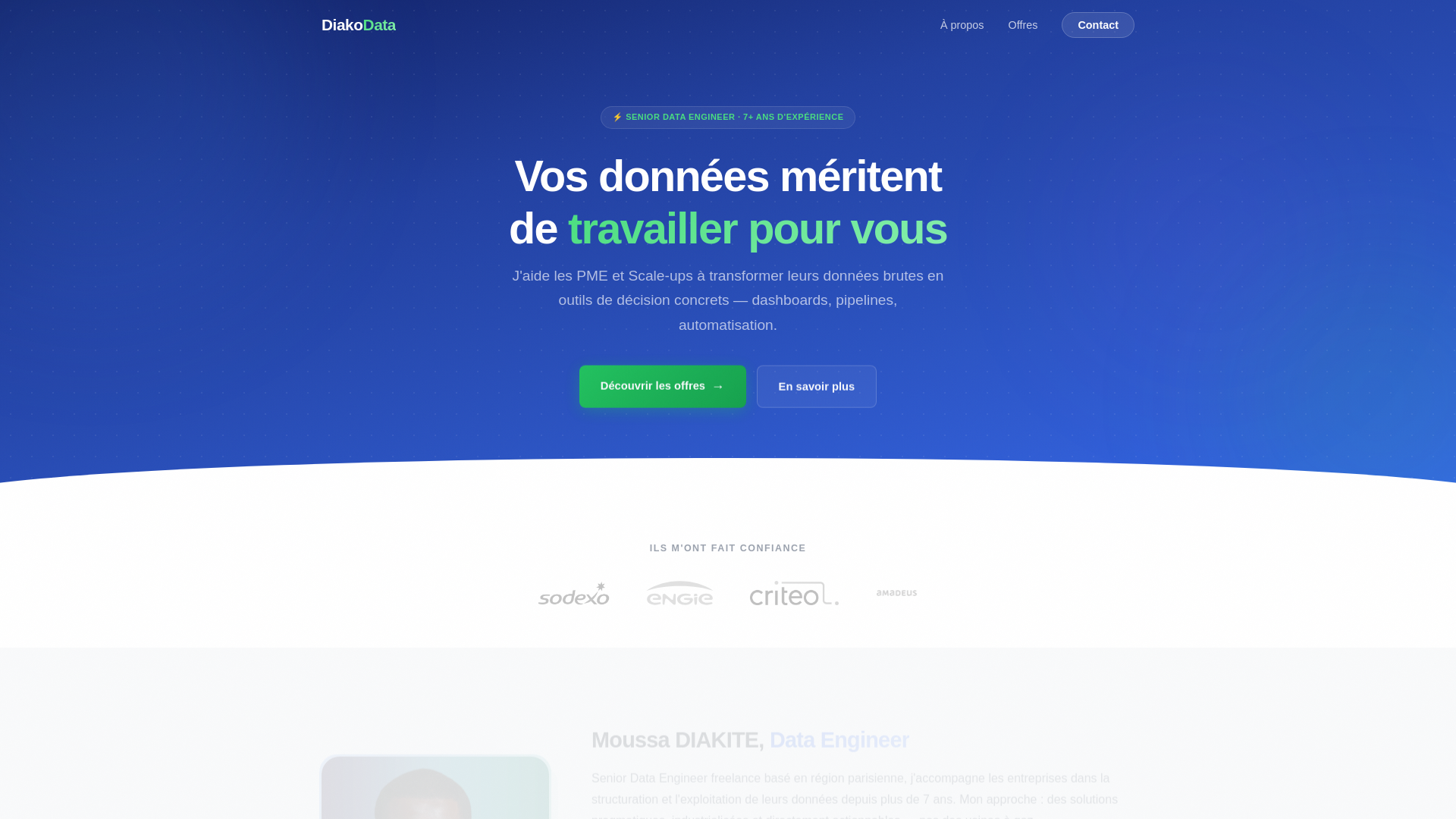 website screenshot of https://diakodata-site.pages.dev/