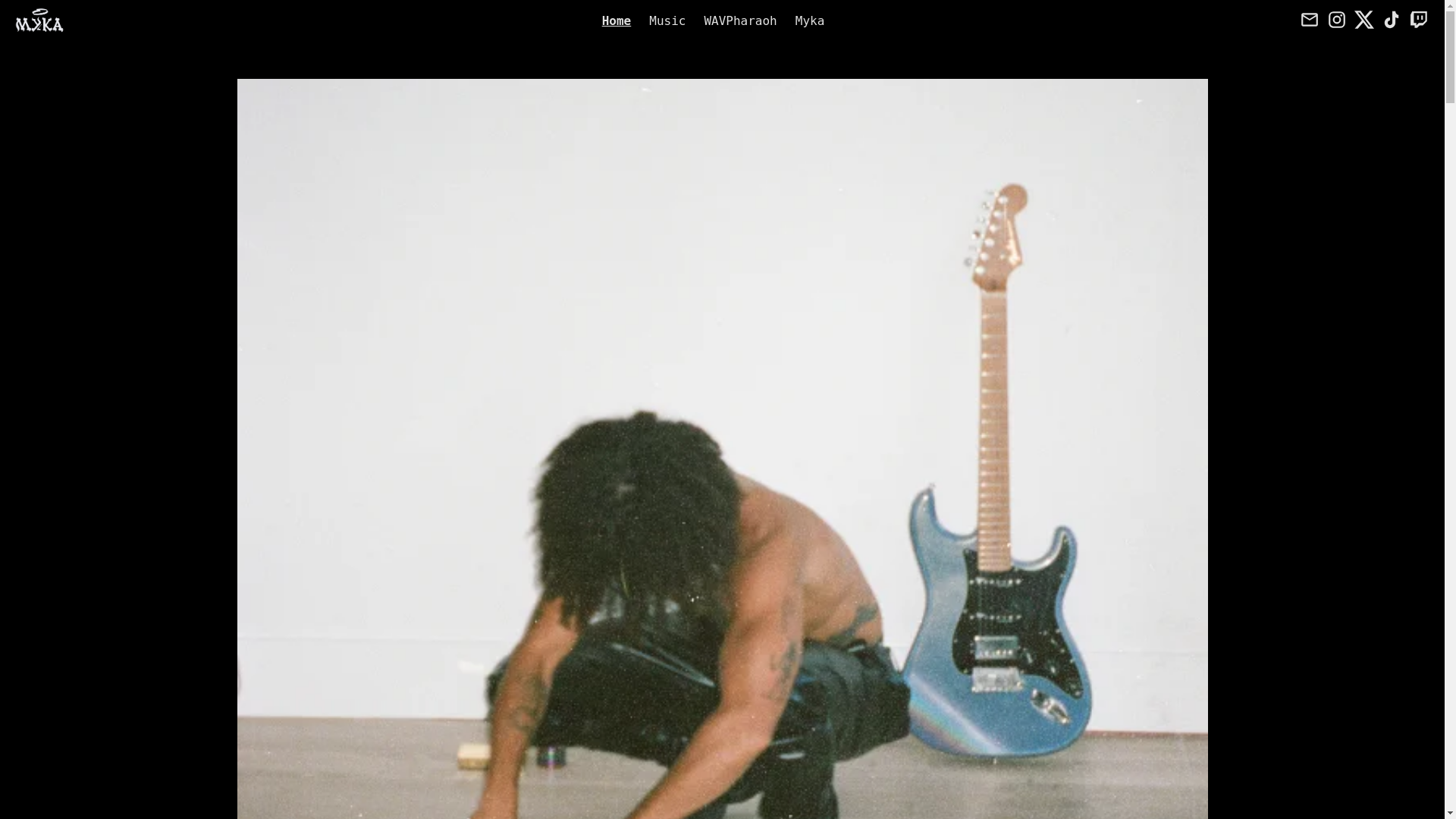 website screenshot of https://wavpharaoh.com/