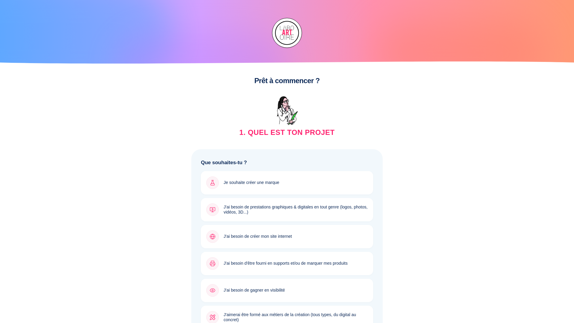 website screenshot of https://devis-laboartoire.pages.dev/