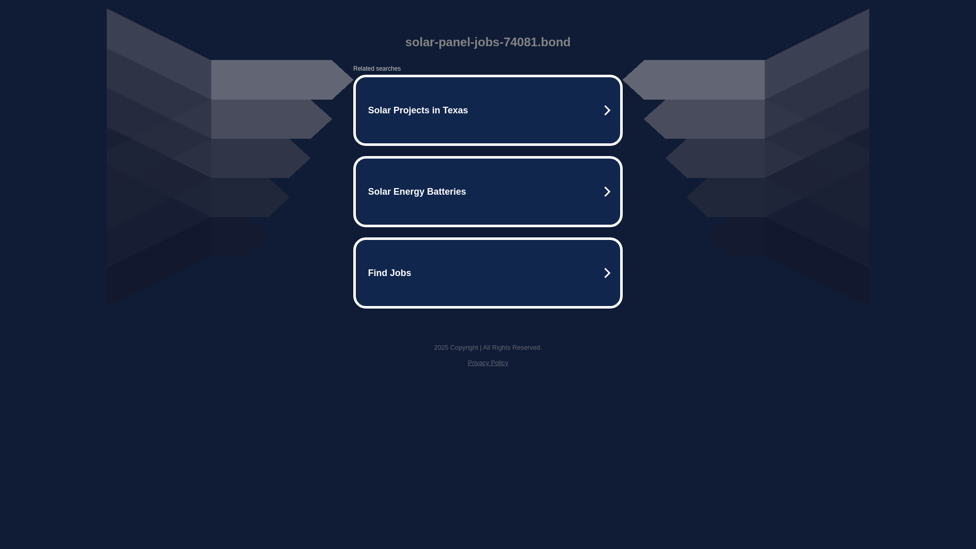 website screenshot of https://solar-panel-jobs-74081.bond/