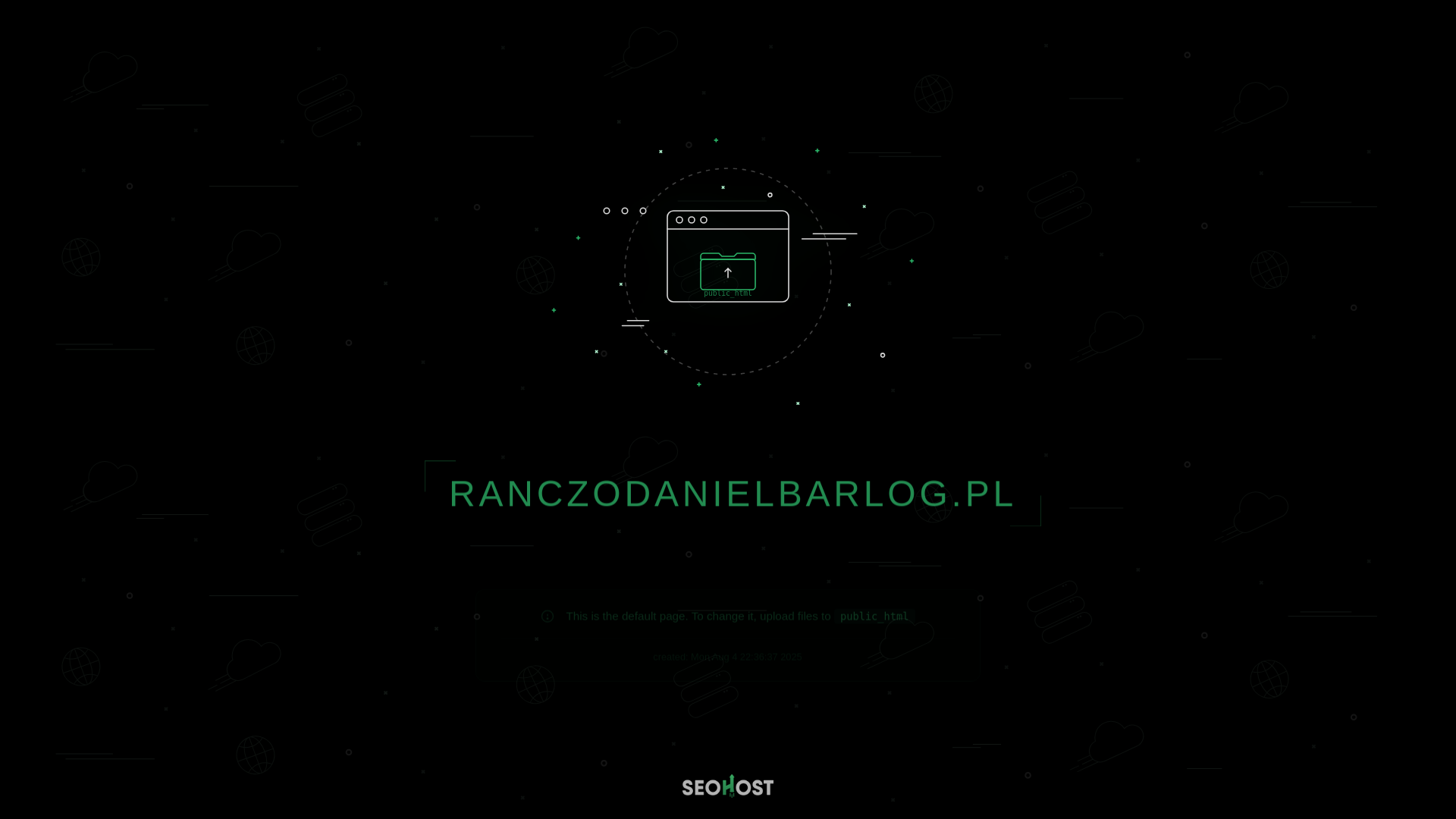 website screenshot of https://ranczodanielbarlog.pl/