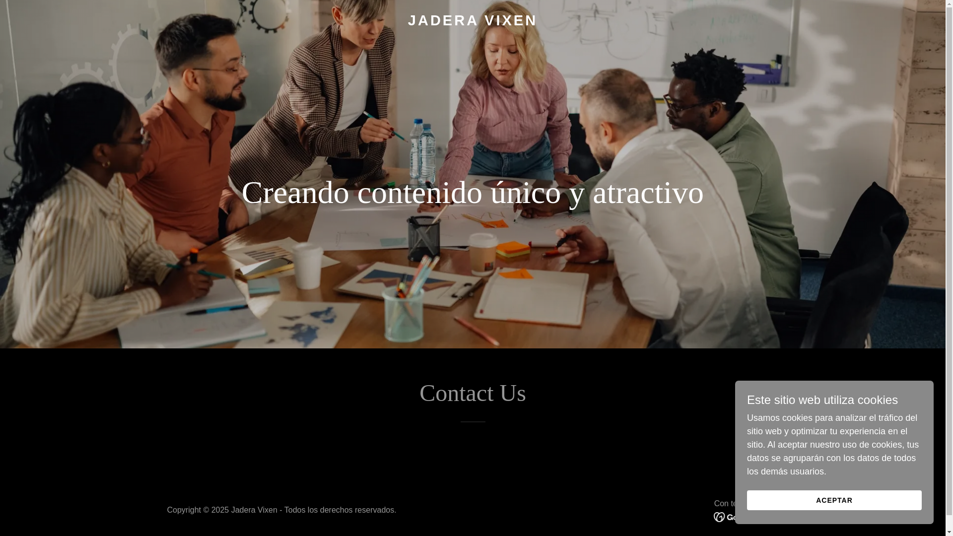 website screenshot of https://jaderavixen.com/