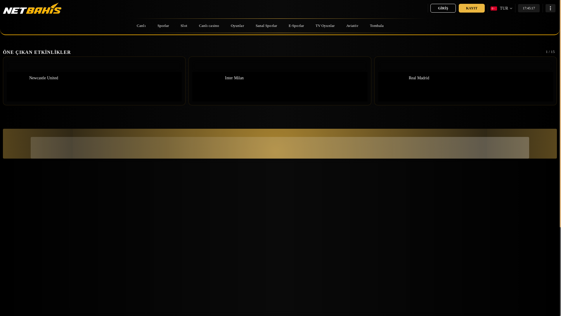 website screenshot of https://458netbahis.com/