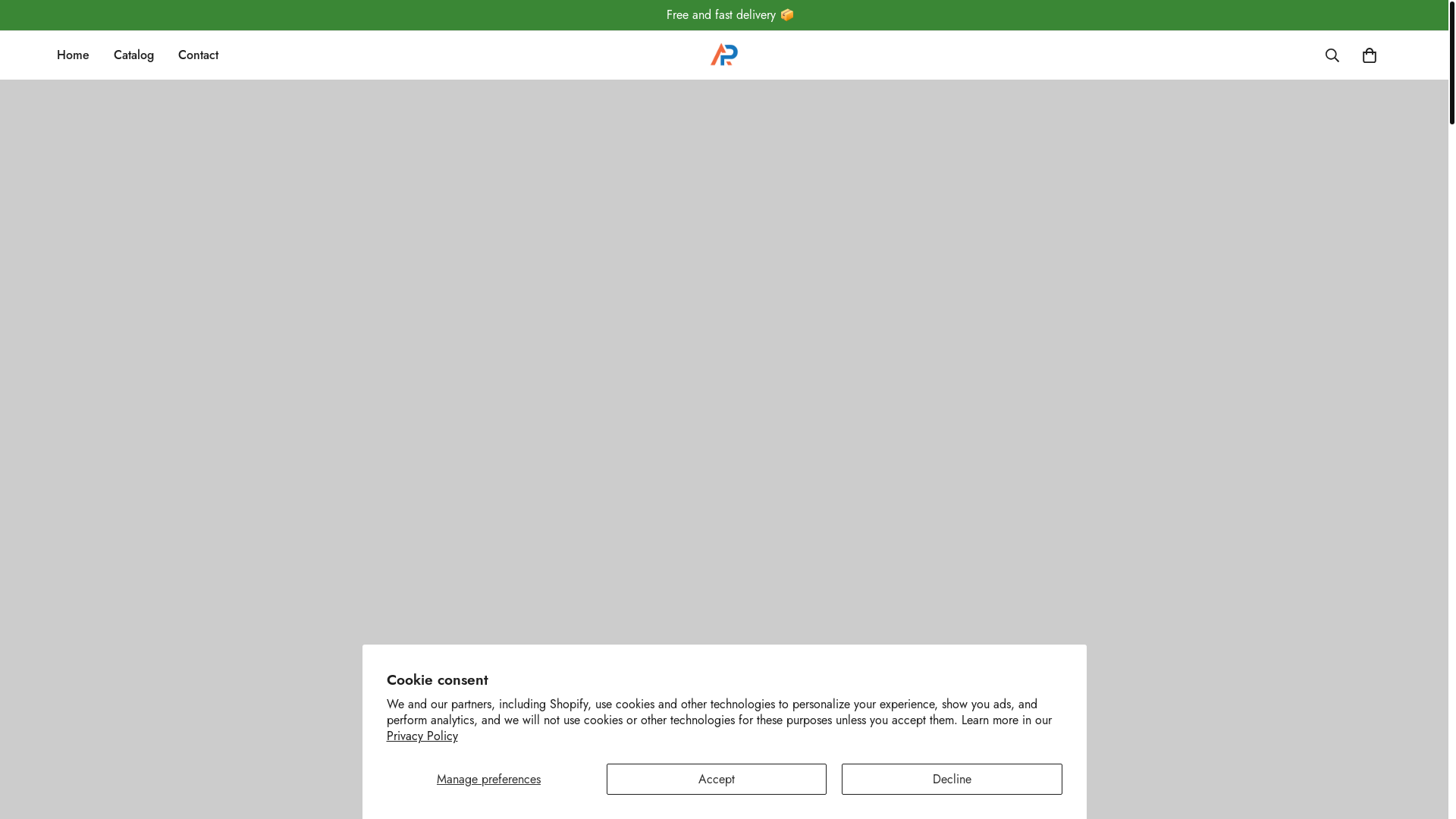 website screenshot of https://arhlaneofficial.com/