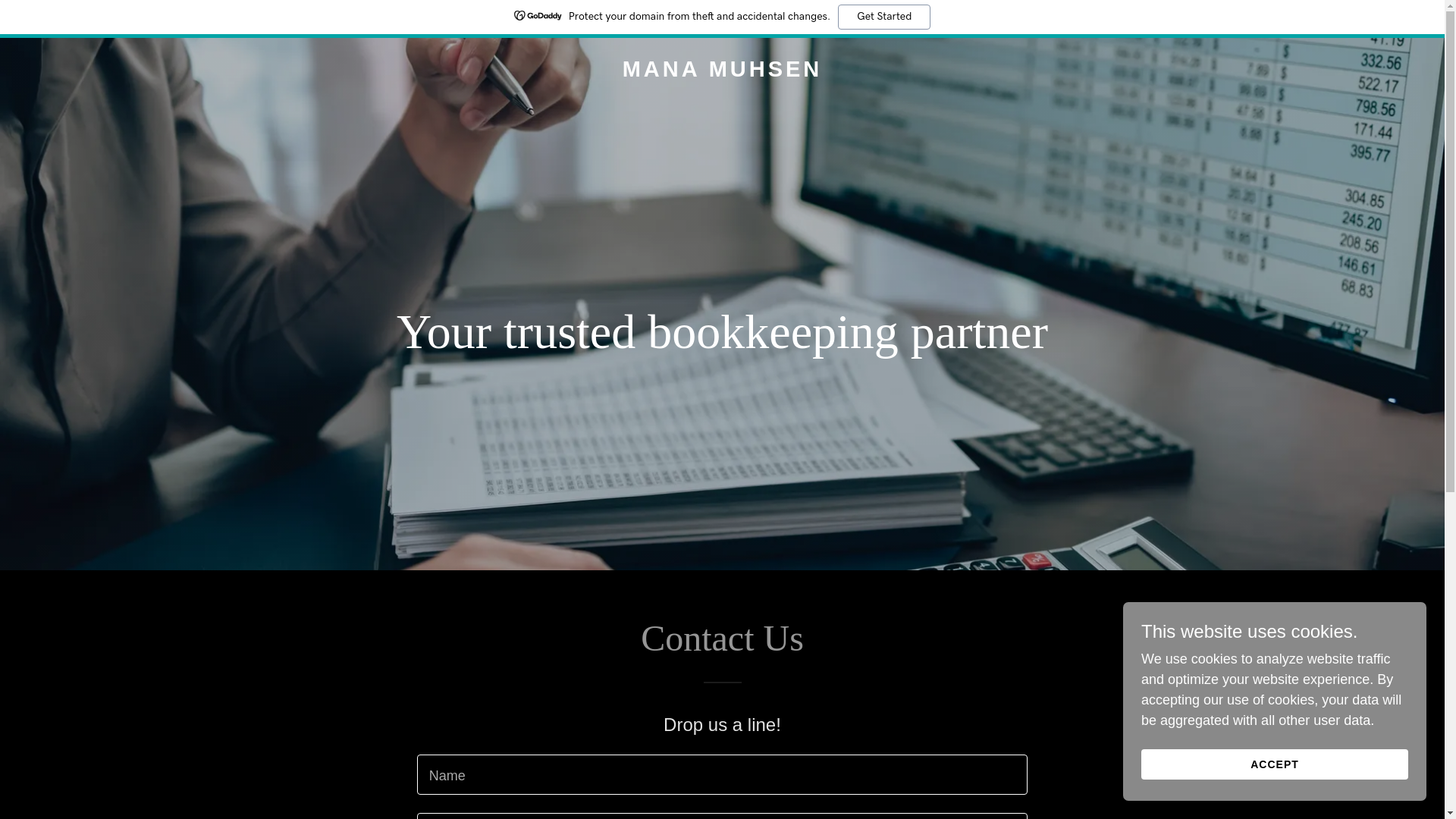website screenshot of https://manamuhsen.com/