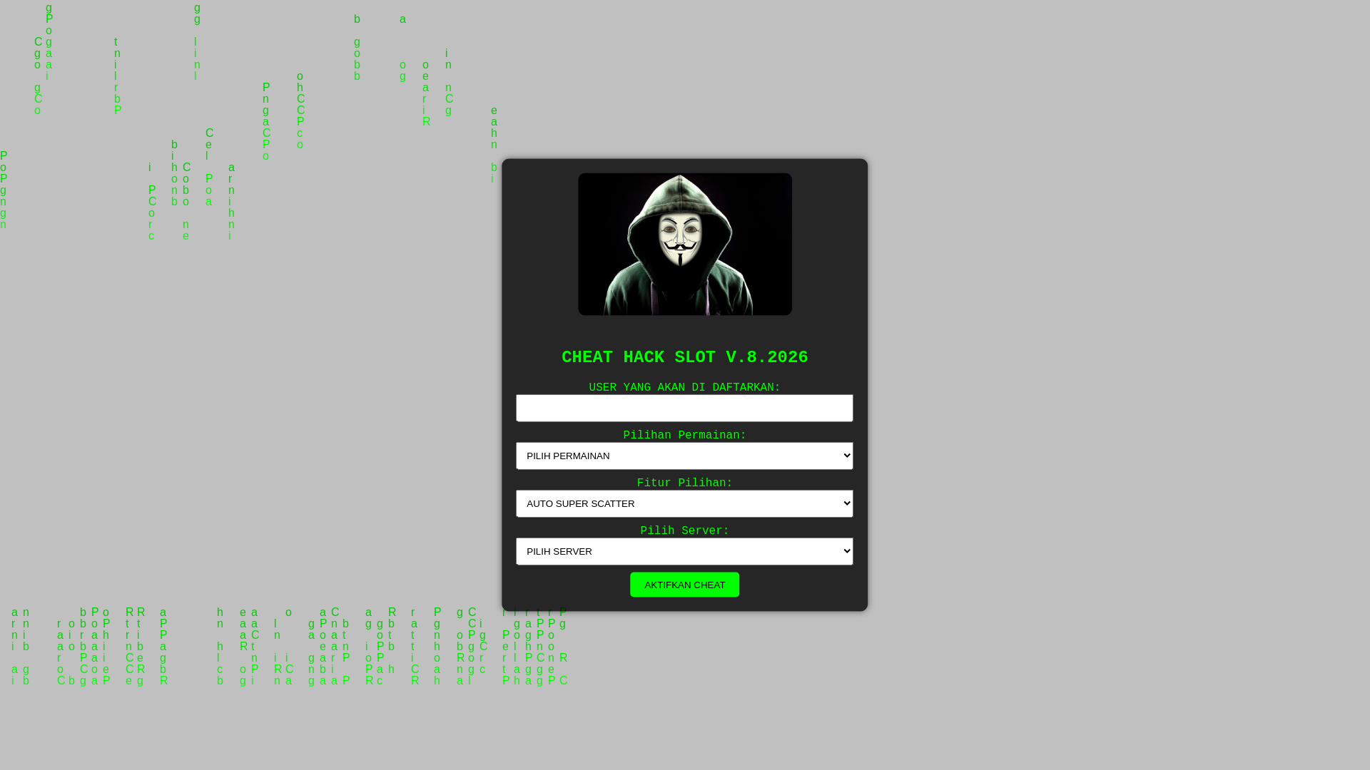 website screenshot of https://cheat-slot-2eg.pages.dev/