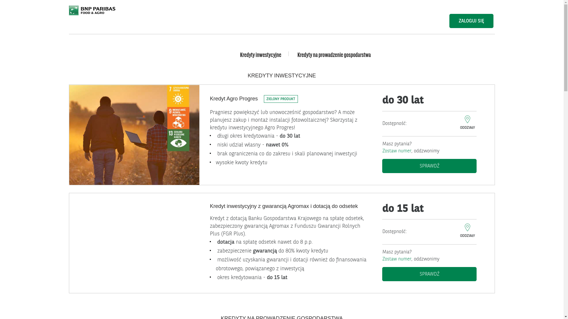 website screenshot of https://foodinsandagro.pl/