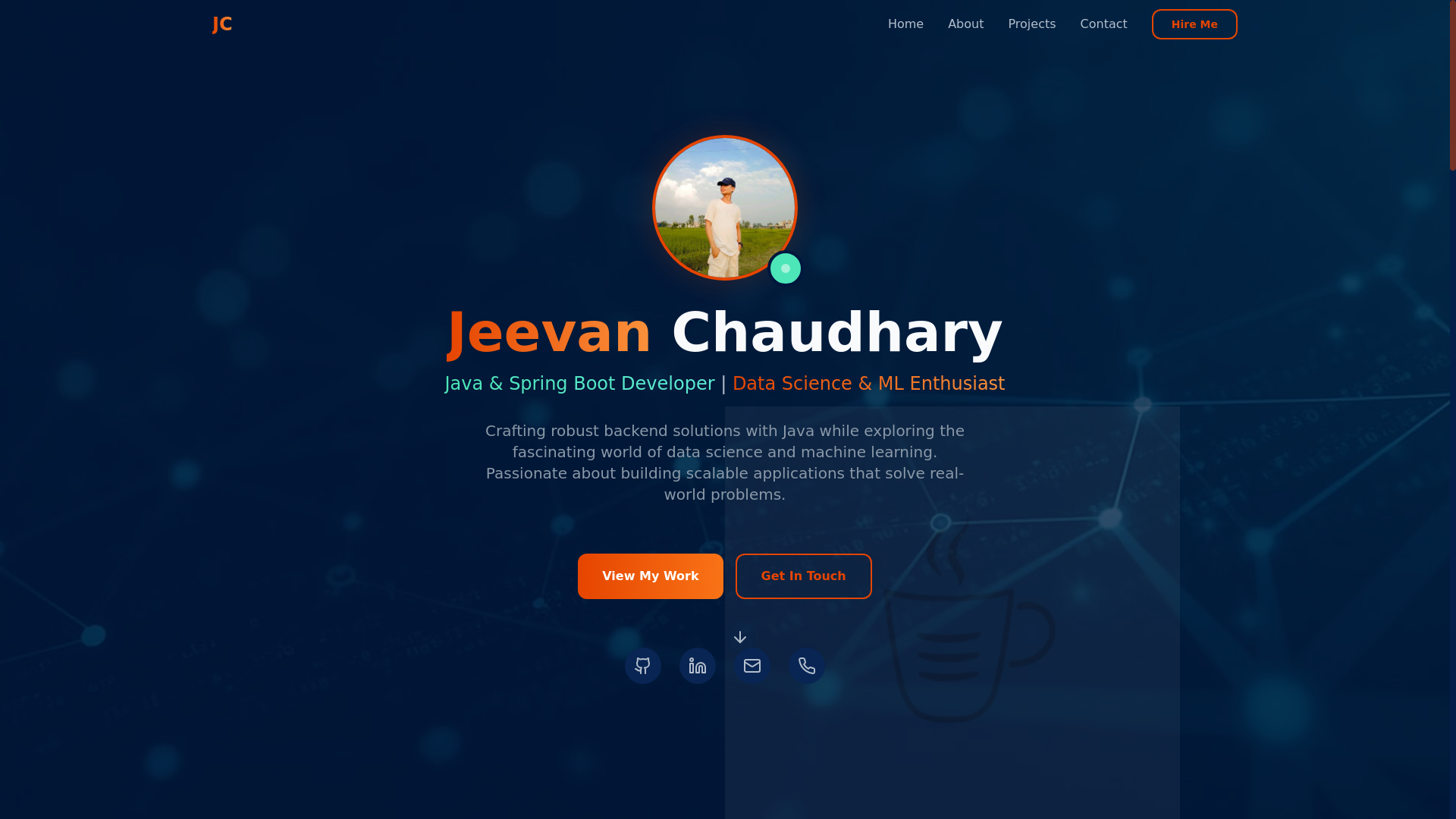website screenshot of https://jibanchaudhary1.com.np/