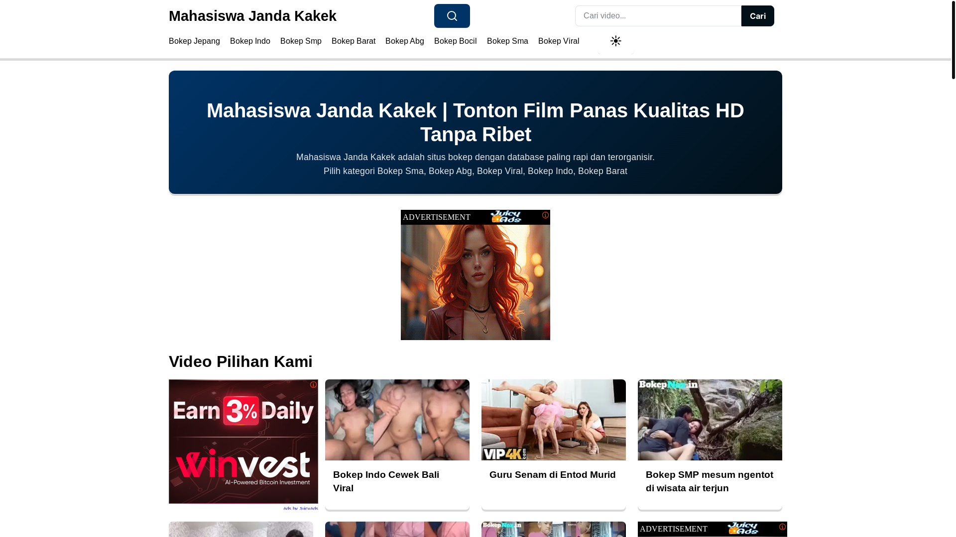 website screenshot of https://mahasiswajandakakek.pages.dev/