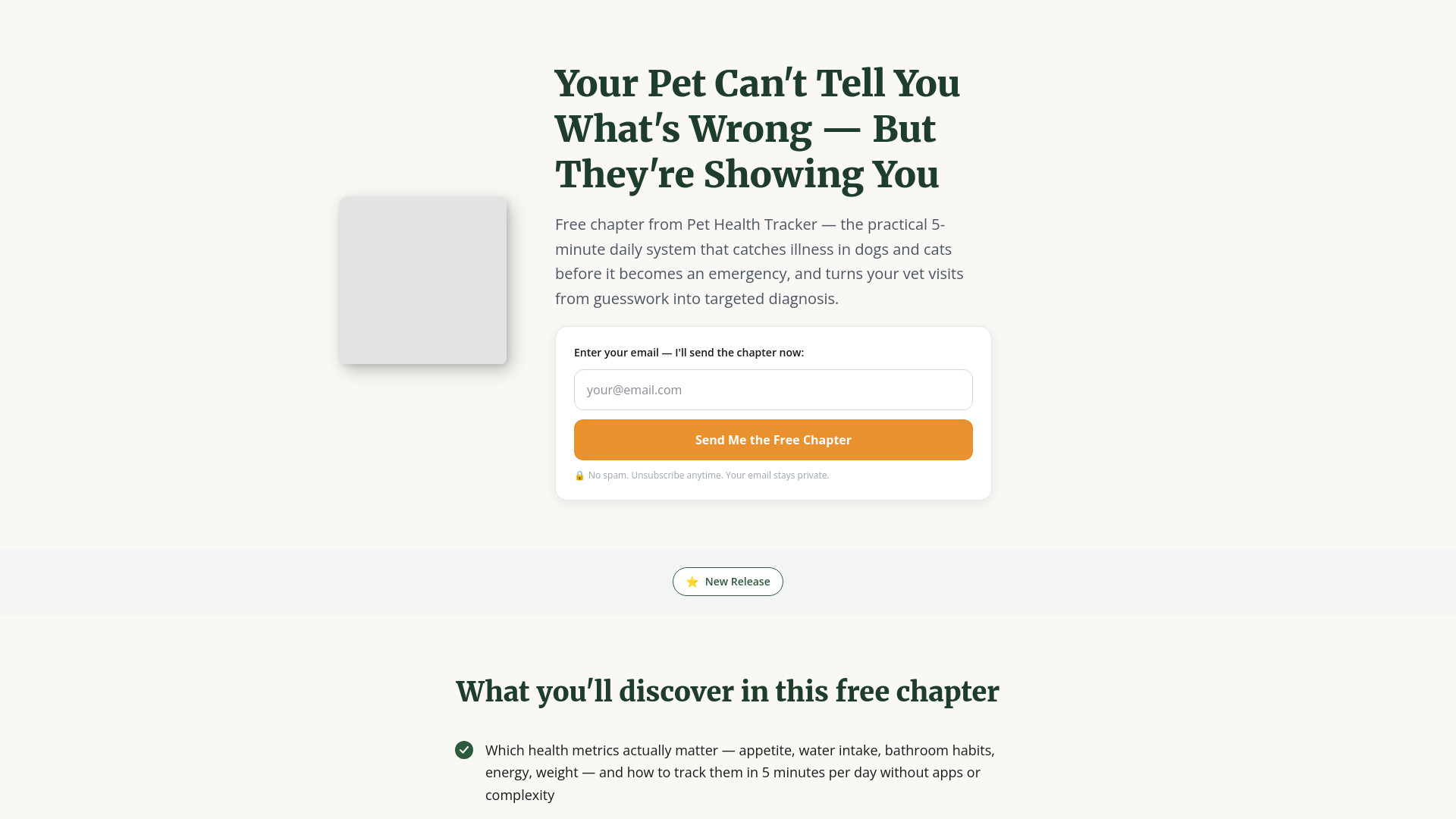 website screenshot of https://pet-health-trackers.pages.dev/
