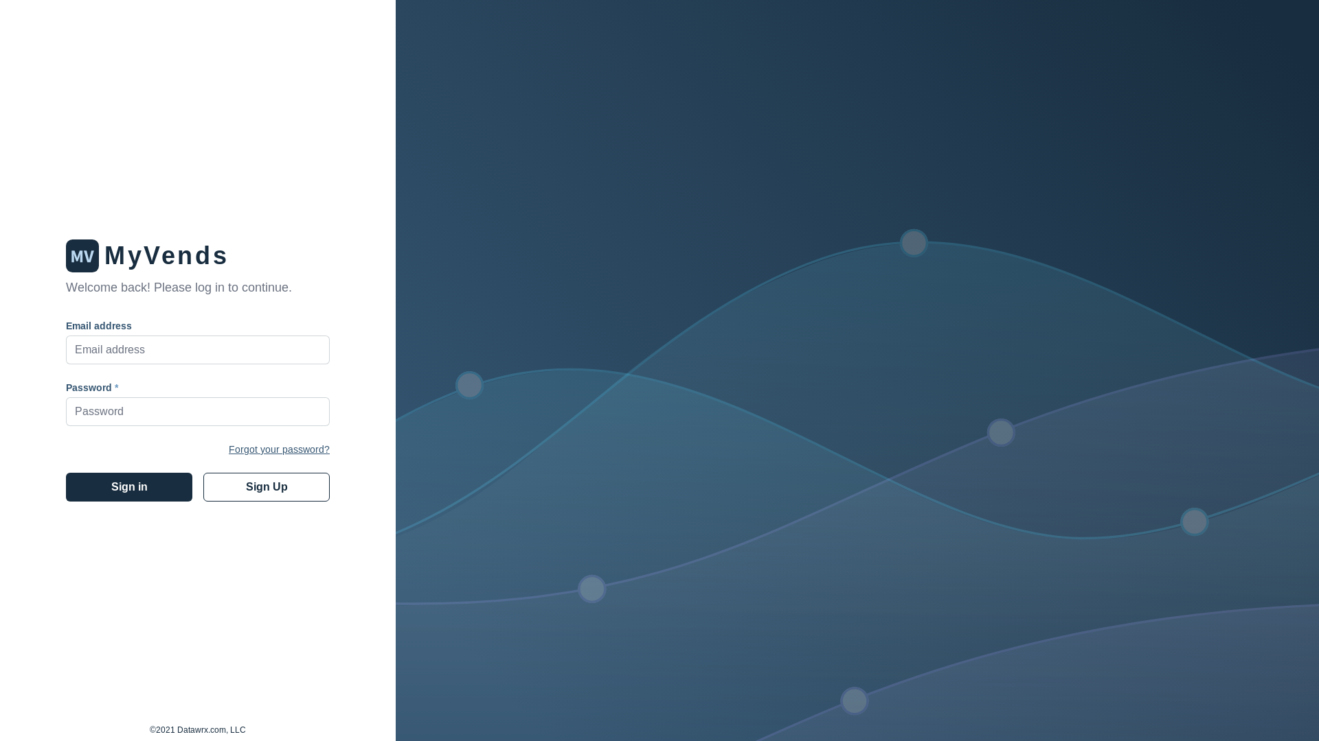 website screenshot of https://myvends-v2.pages.dev/