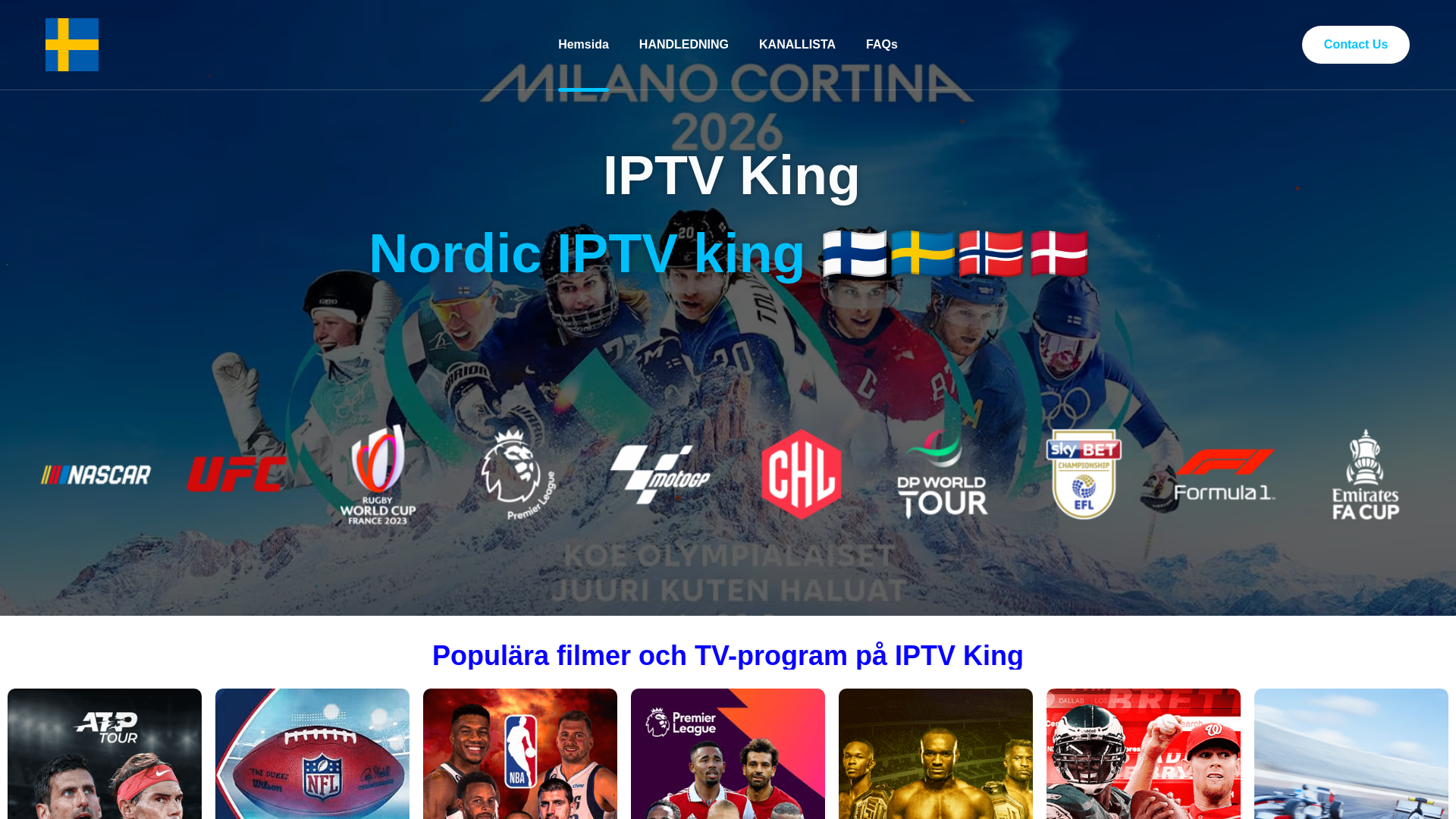 website screenshot of https://erikslottner.se