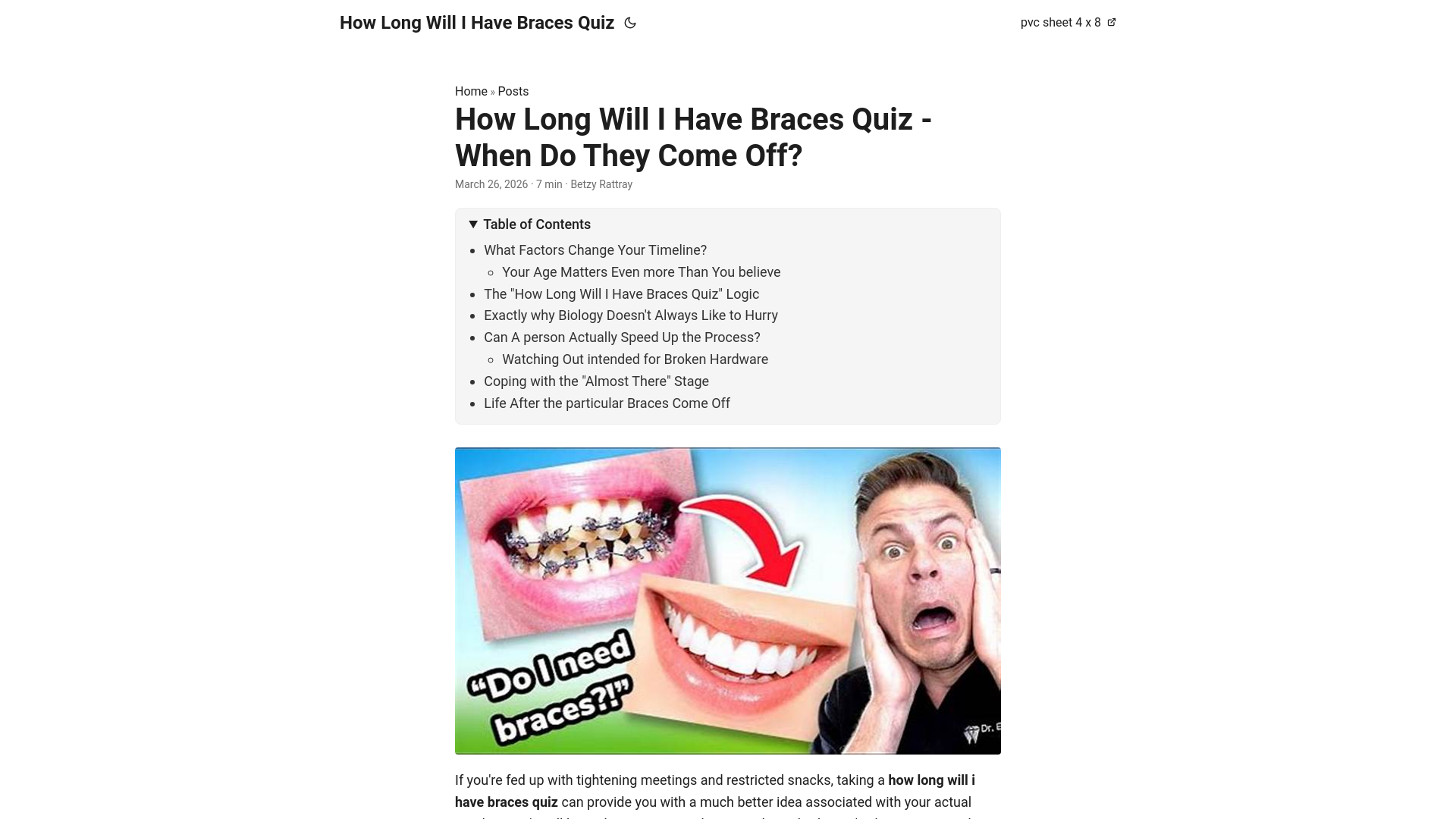 website screenshot of https://how-long-will-i-have-braces-quiz.pages.dev/