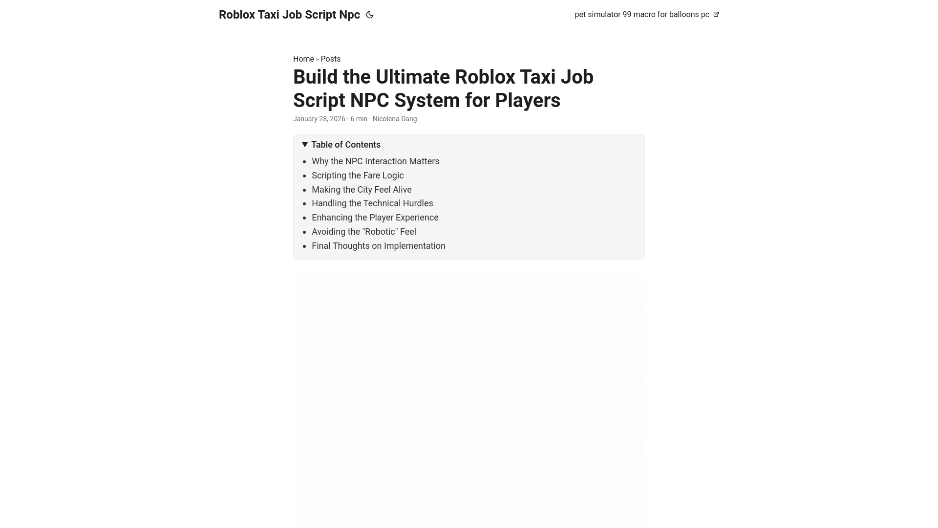 website screenshot of https://robloxtaxijobscriptnpc.pages.dev/