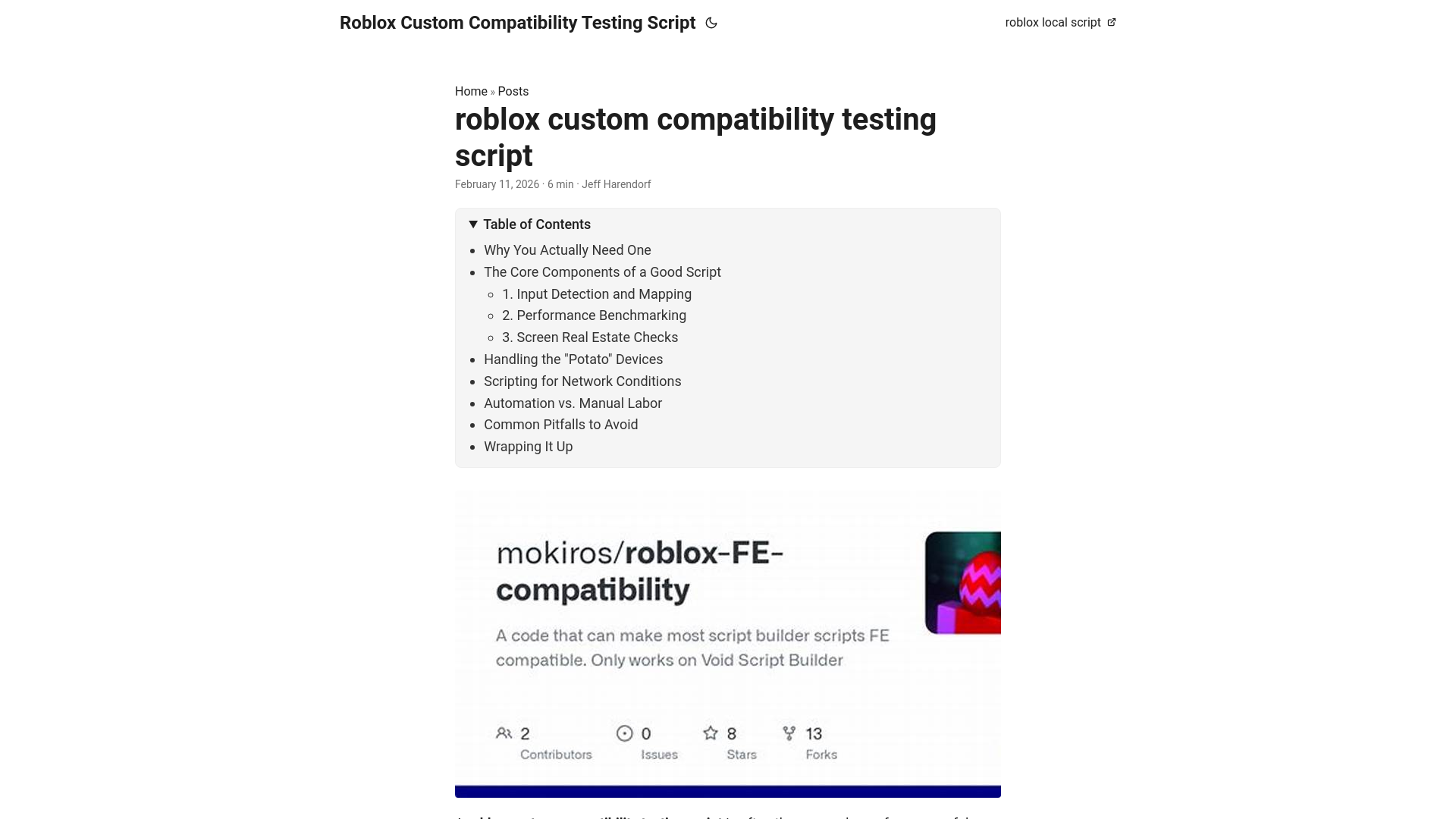 website screenshot of https://robloxcustomcompatibilitytestingscript.pages.dev/