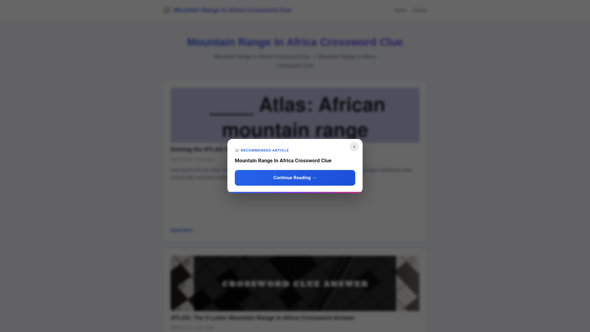 website screenshot of https://mountain-range-in-africa-crossword-clue.pages.dev/
