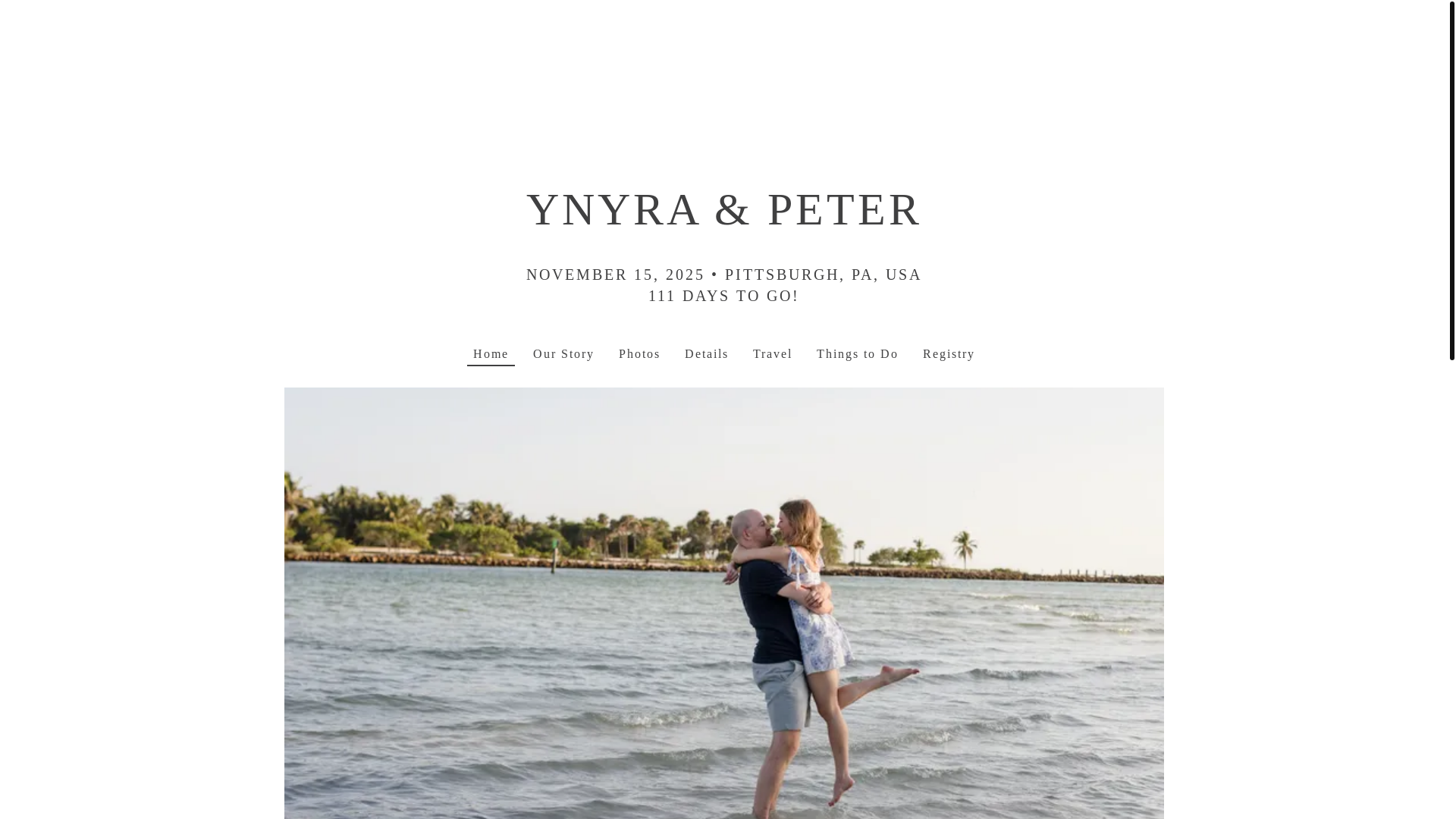 website screenshot of https://bohandolanwedding.com/