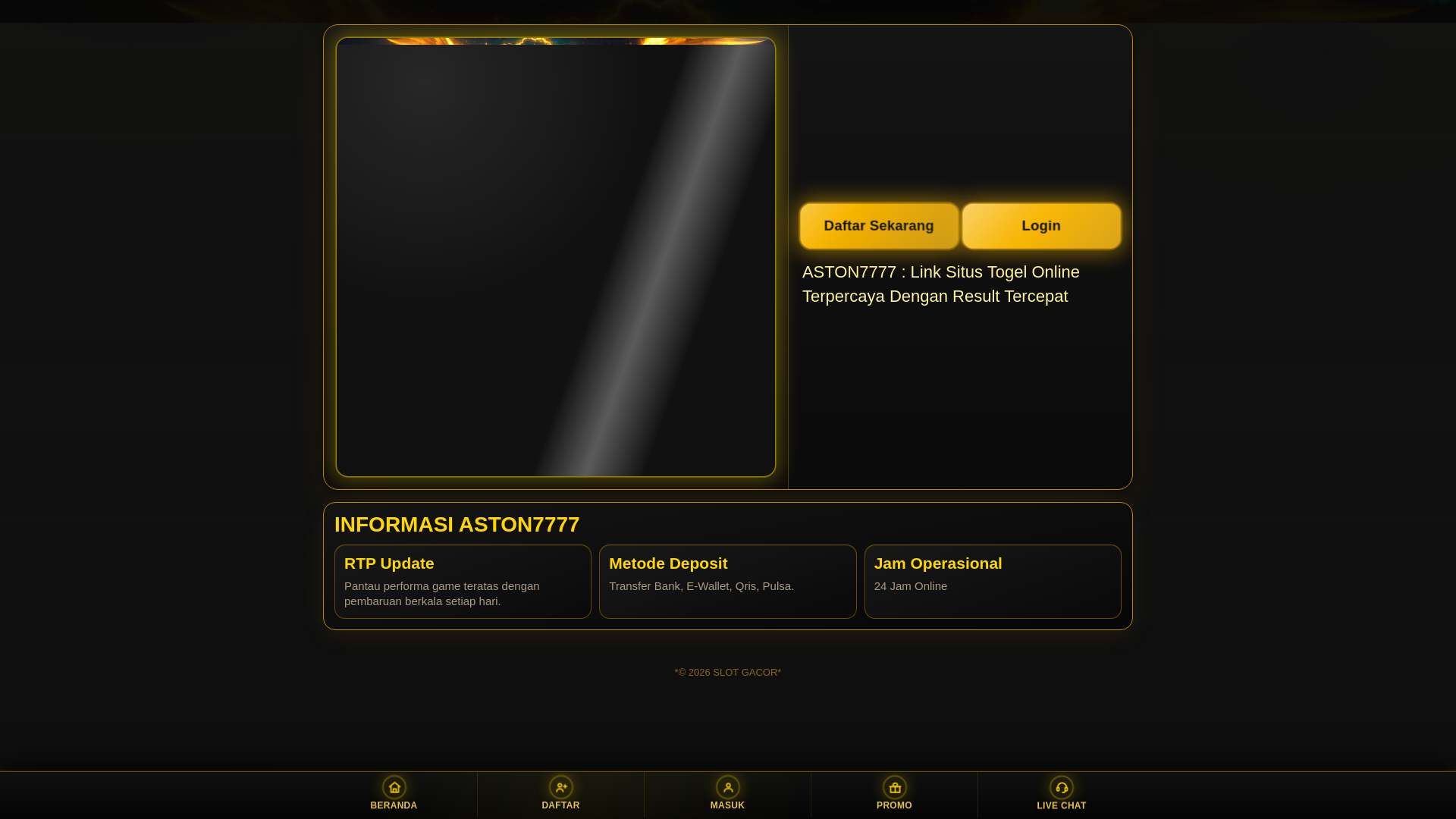 website screenshot of https://aston7777-spectralighting.pages.dev/