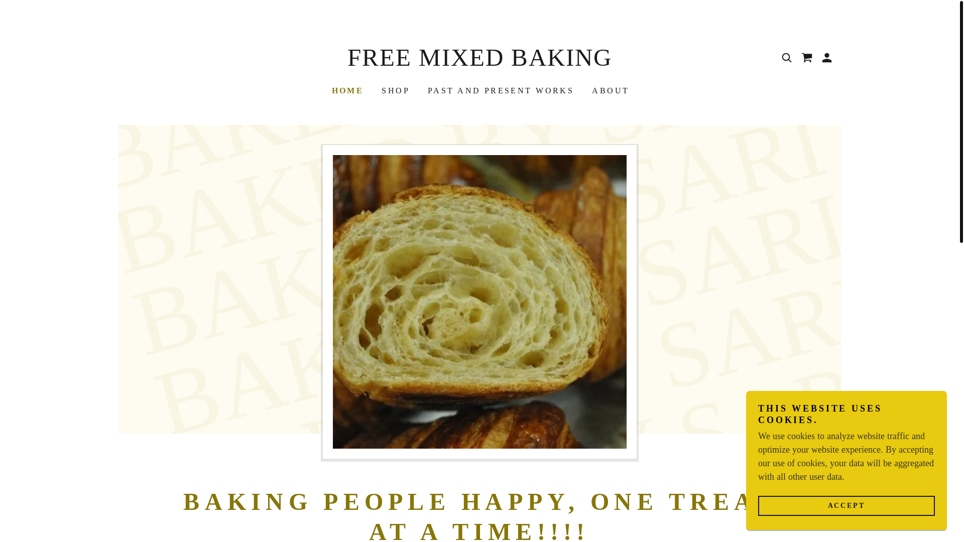 website screenshot of https://freemixbaking.com/