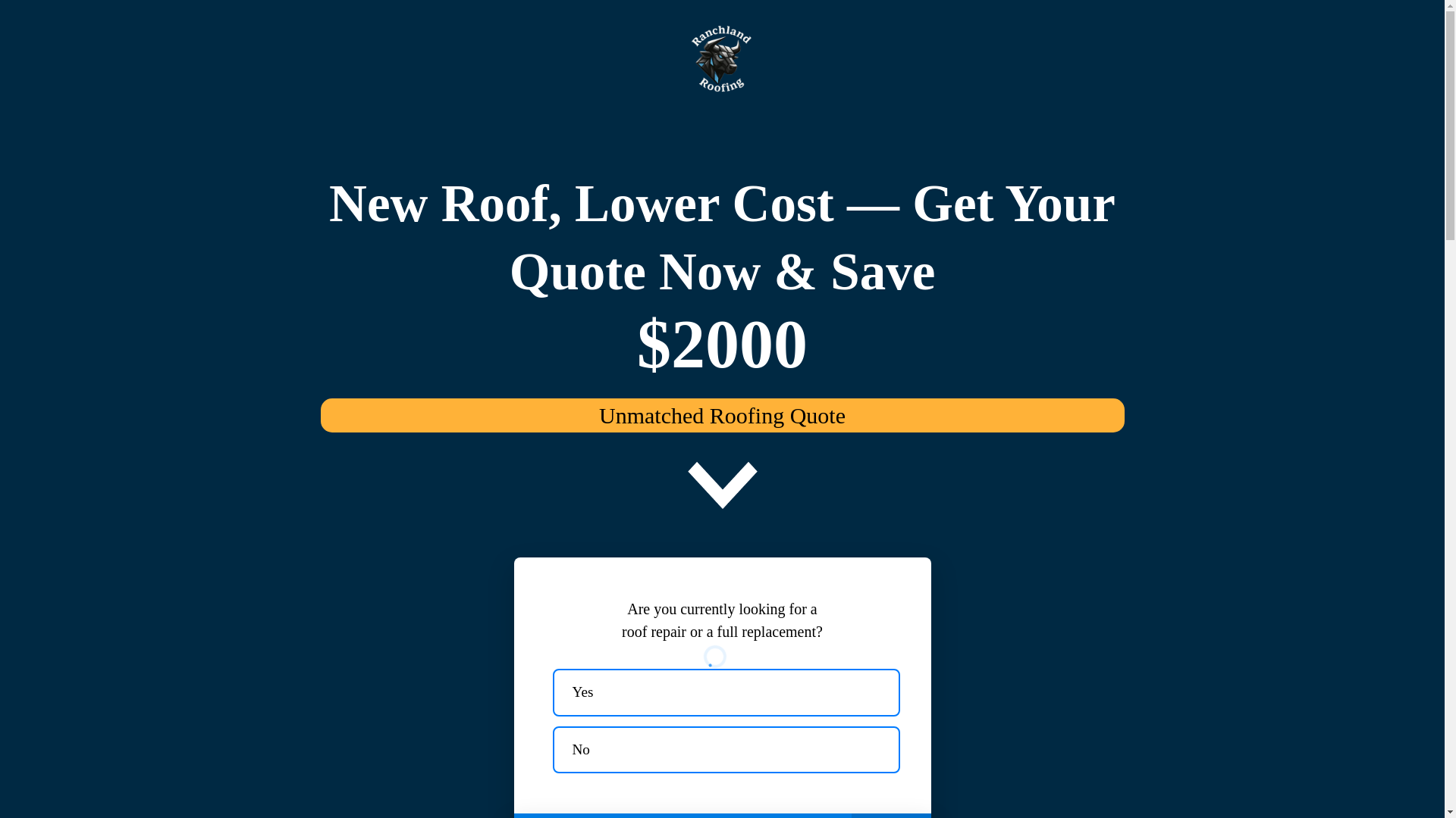website screenshot of https://ranchlandroofing.site/