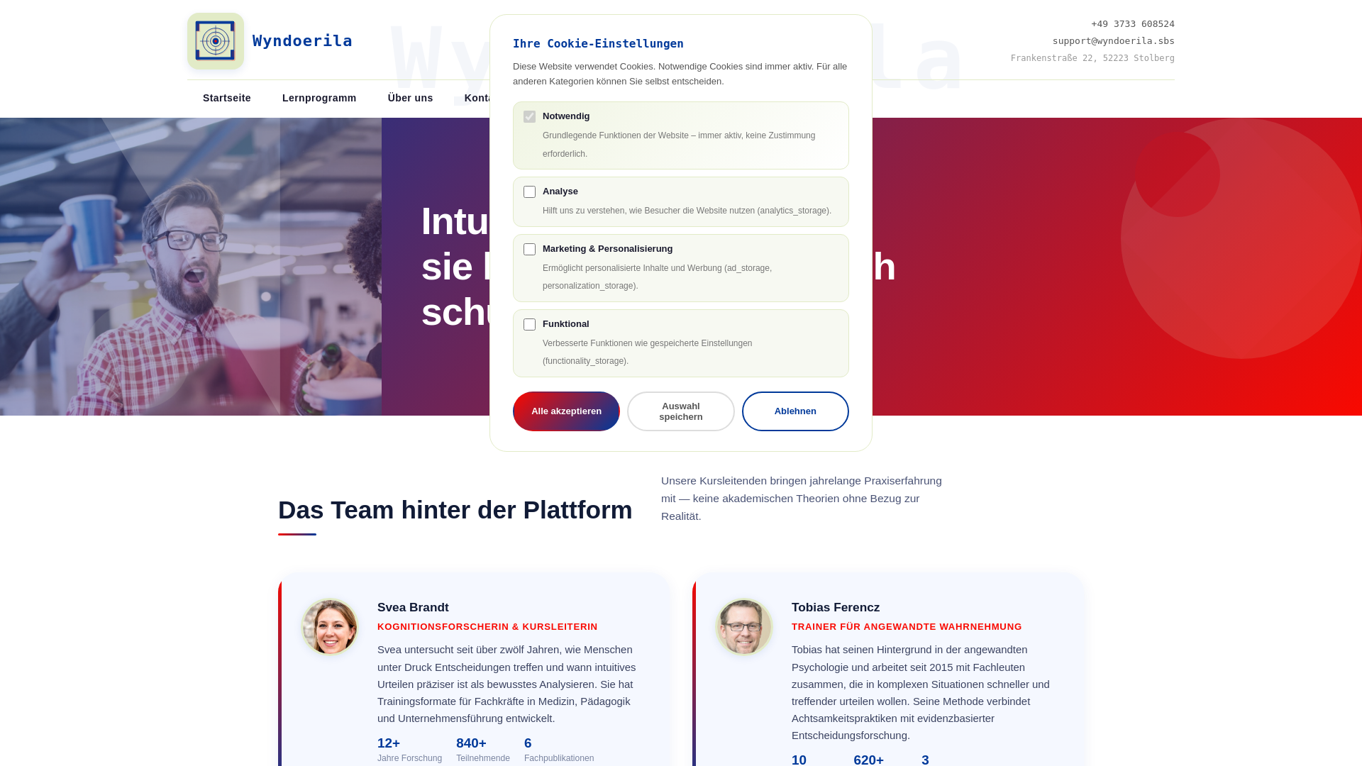 website screenshot of https://wyndoerila.sbs