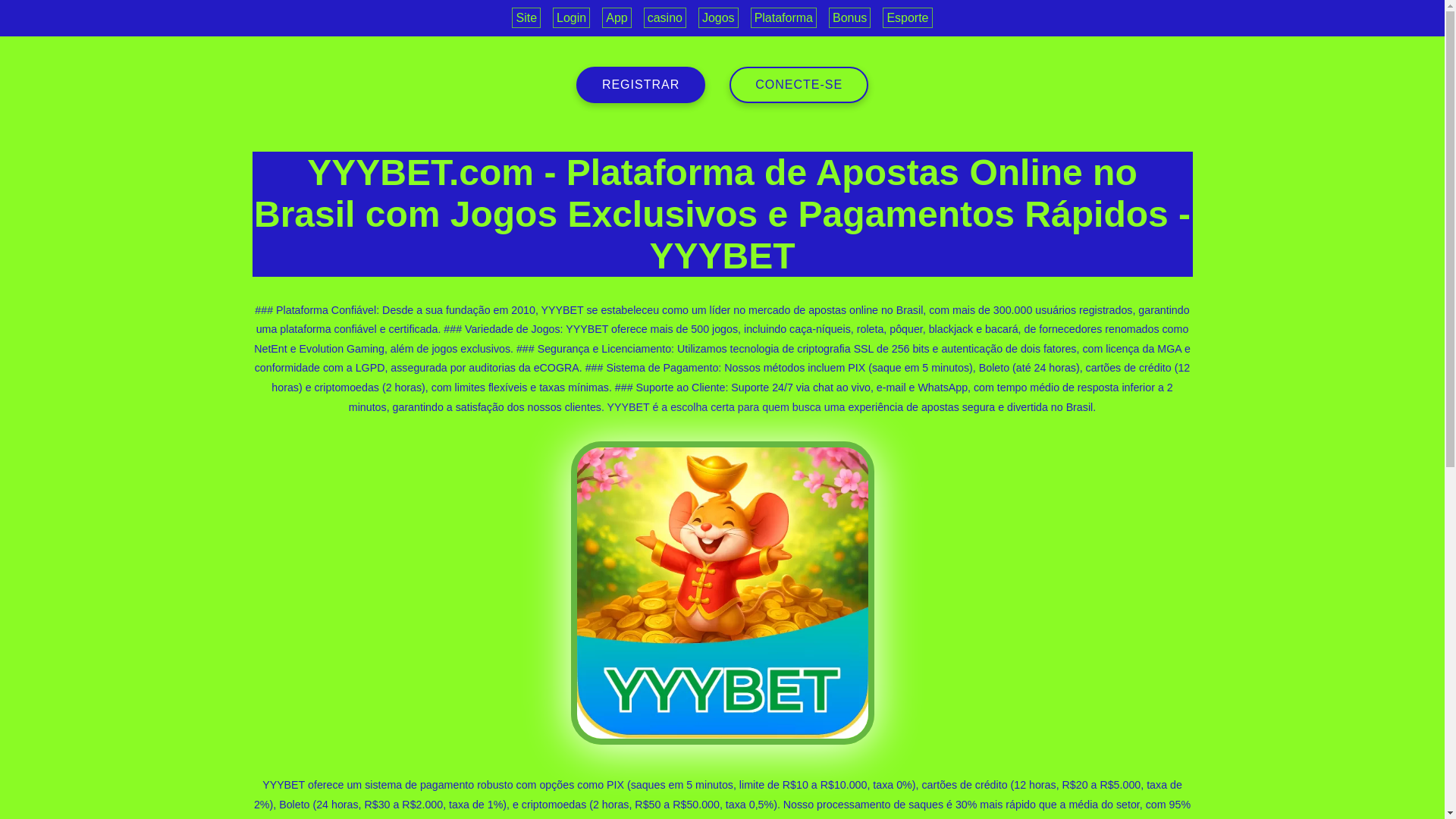 website screenshot of https://yyybete.com/