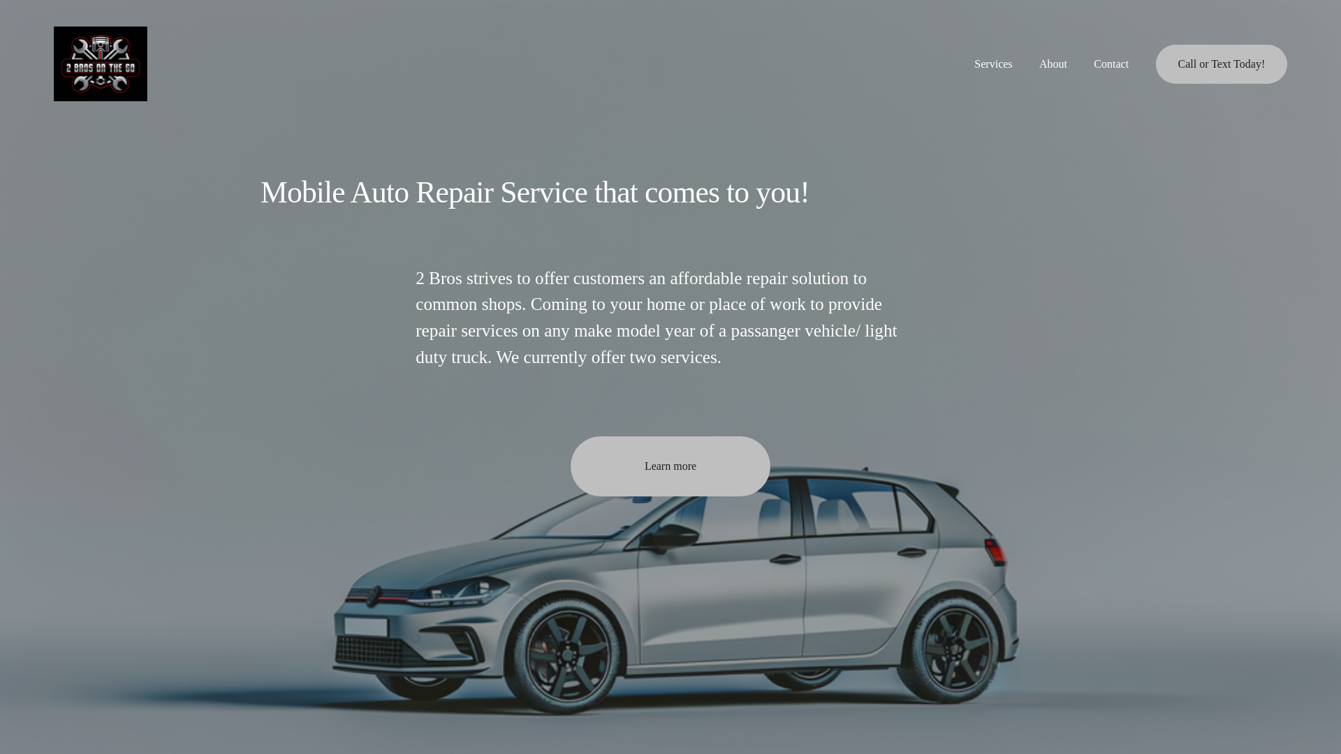 website screenshot of https://2brosotg.com/