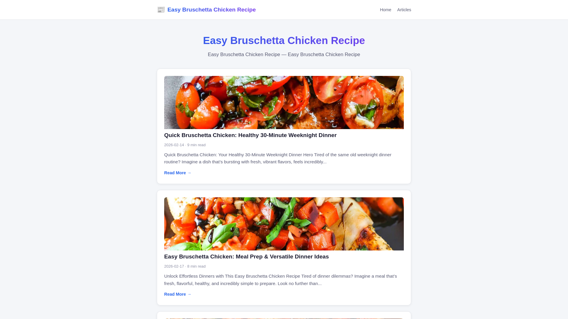 website screenshot of https://easy-bruschetta-chicken-recipe.pages.dev/