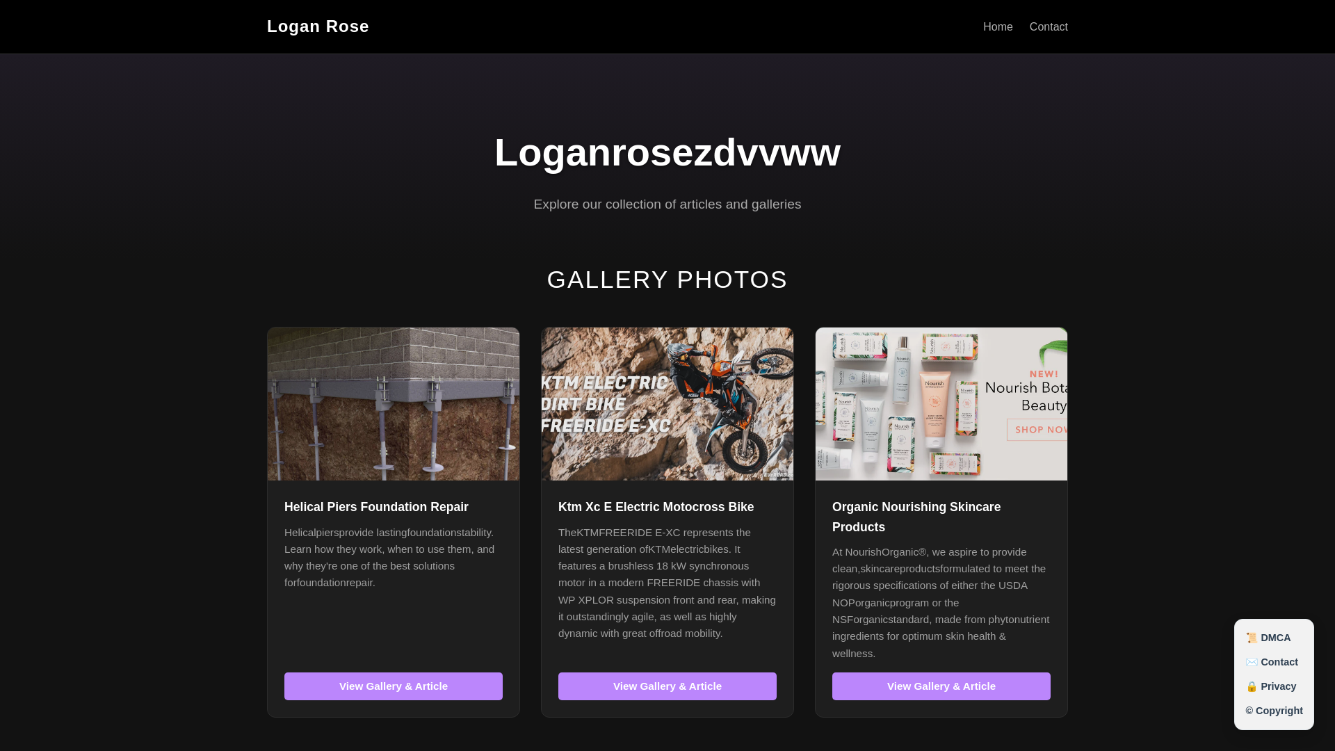 website screenshot of https://loganrosezdvvww.pages.dev/