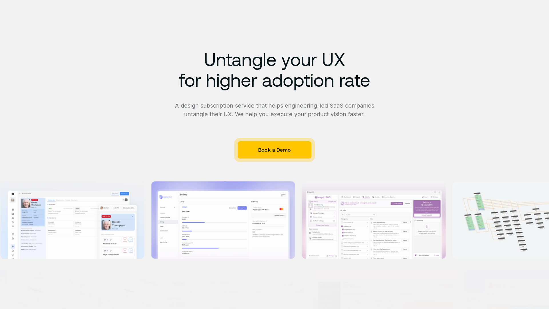 website screenshot of https://tenscopeservices.com/
