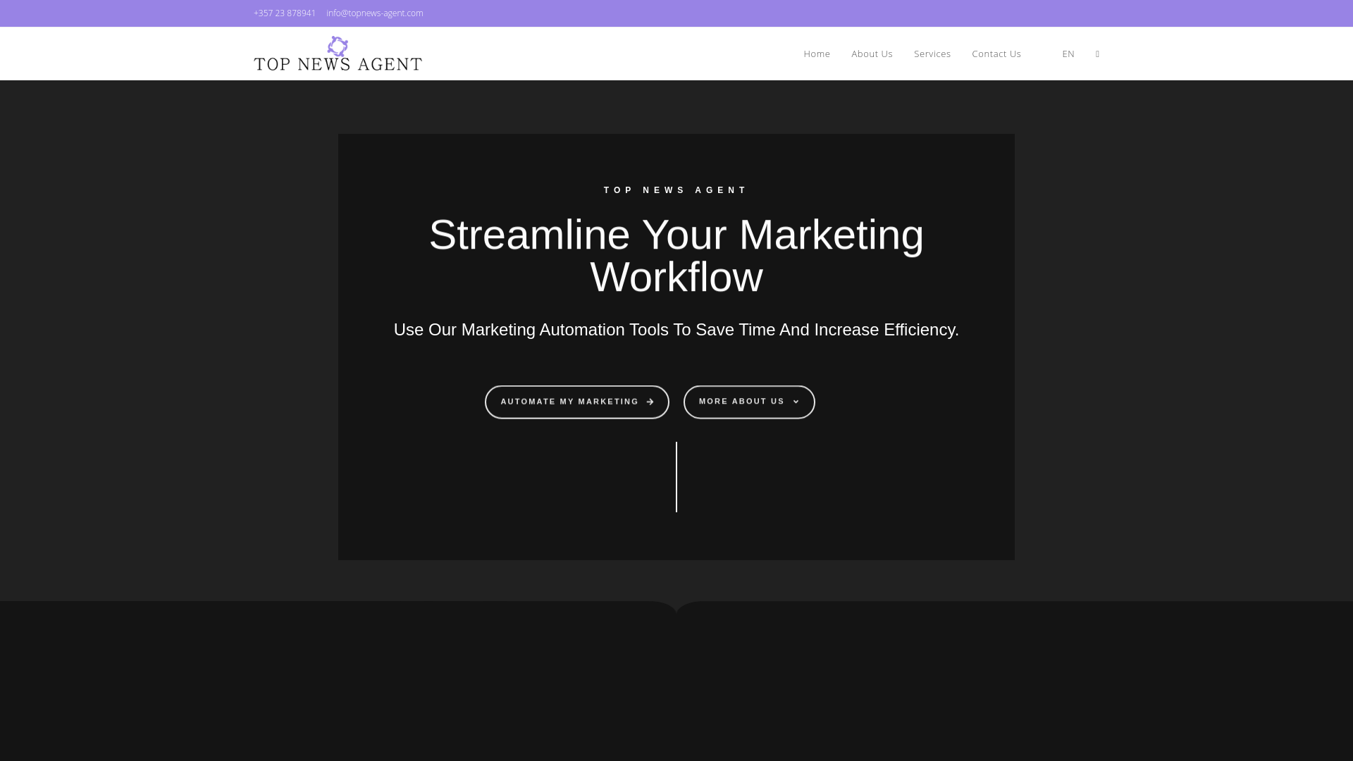 website screenshot of https://topnews-agent.com