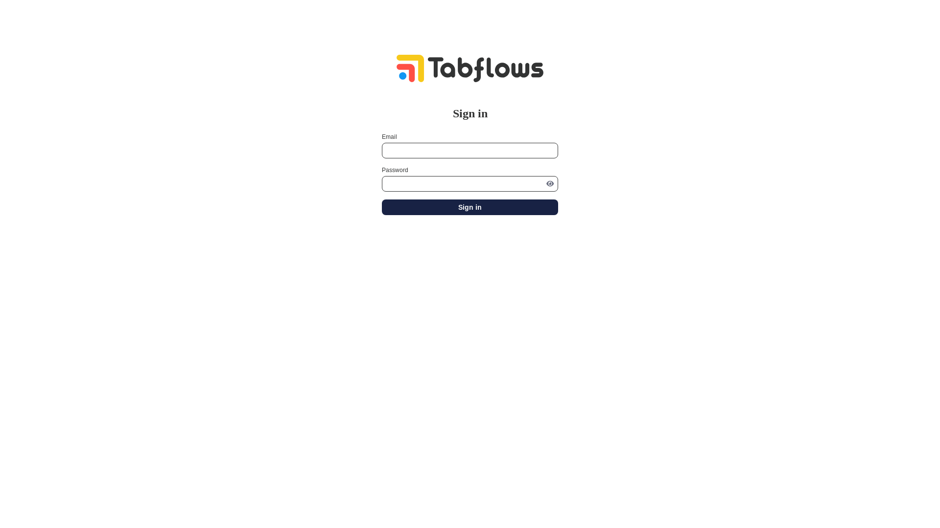 website screenshot of https://tabflows-internal-admin.pages.dev/